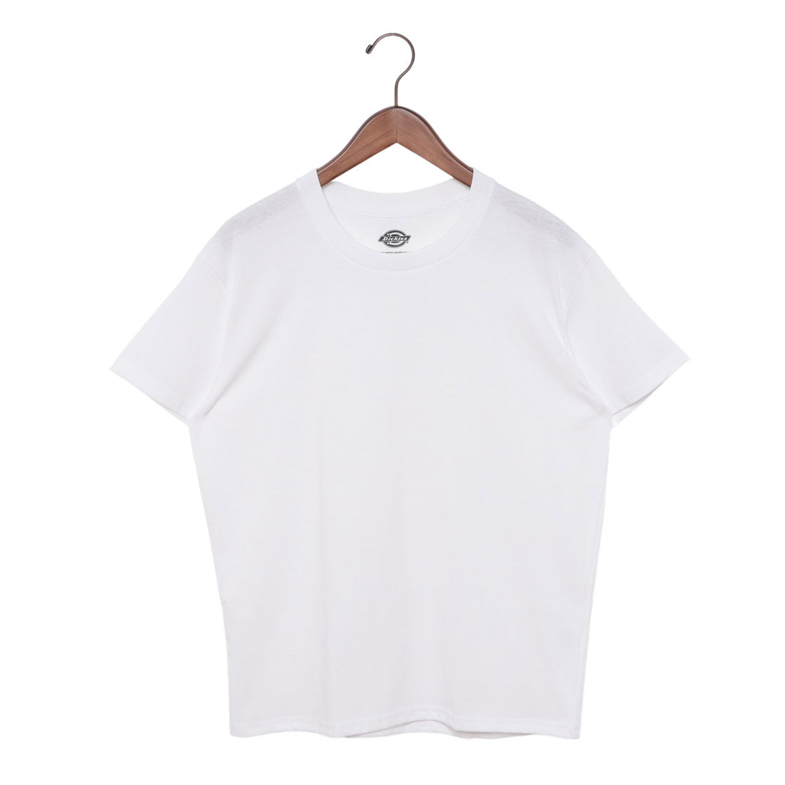 ディッキーズ Dickies DICKIES 2P 天竺 クルーネック Tシャツ ディッキーズ （ホワイト） ホワイト