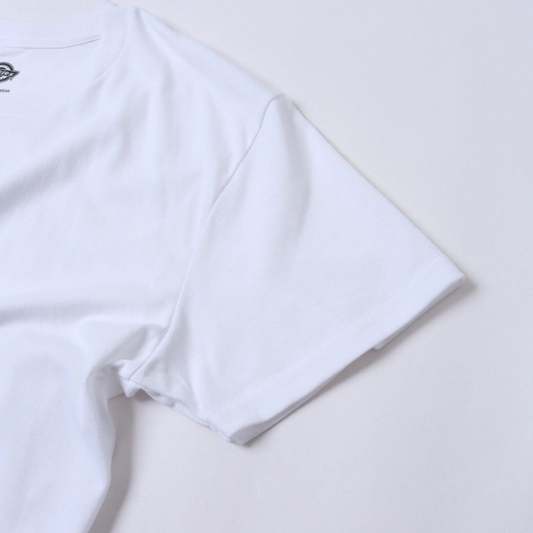 ディッキーズ Dickies DICKIES 2P 天竺 クルーネック Tシャツ ディッキーズ （ホワイト） ホワイト