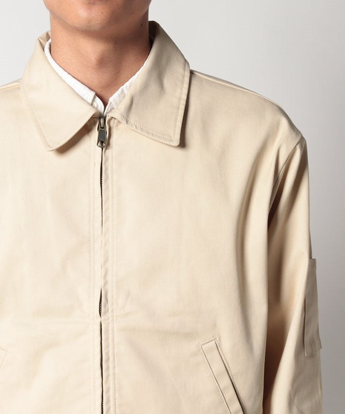 ディッキーズ Dickies 【Dickies / ディッキーズ】 T/C/PUツイルFZIPブルゾン アウター ブルゾン ジップ 長袖 ポケット ステンカラー 3178ー4130