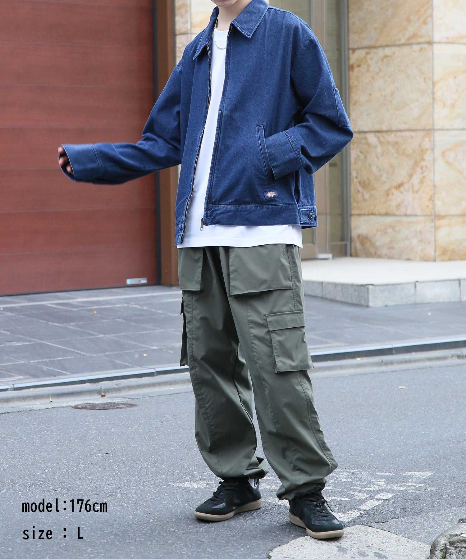 ディッキーズ Dickies 【Dickies / ディッキーズ】 T/C/PUツイルFZIPブルゾン アウター ブルゾン ジップ 長袖 ポケット ステンカラー 3178ー4130