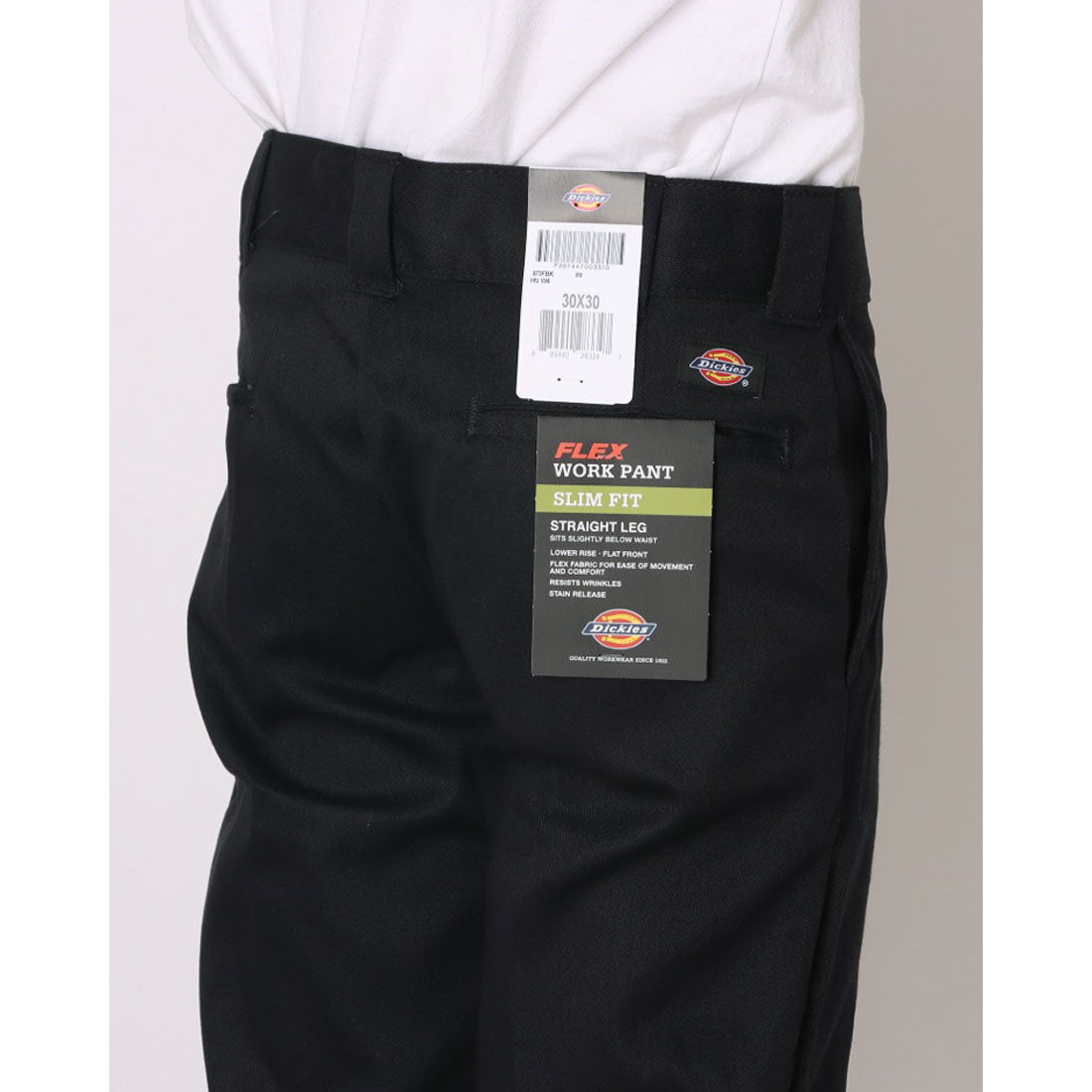 ディッキーズ Dickies スリムフィット （BLACK） BLACK