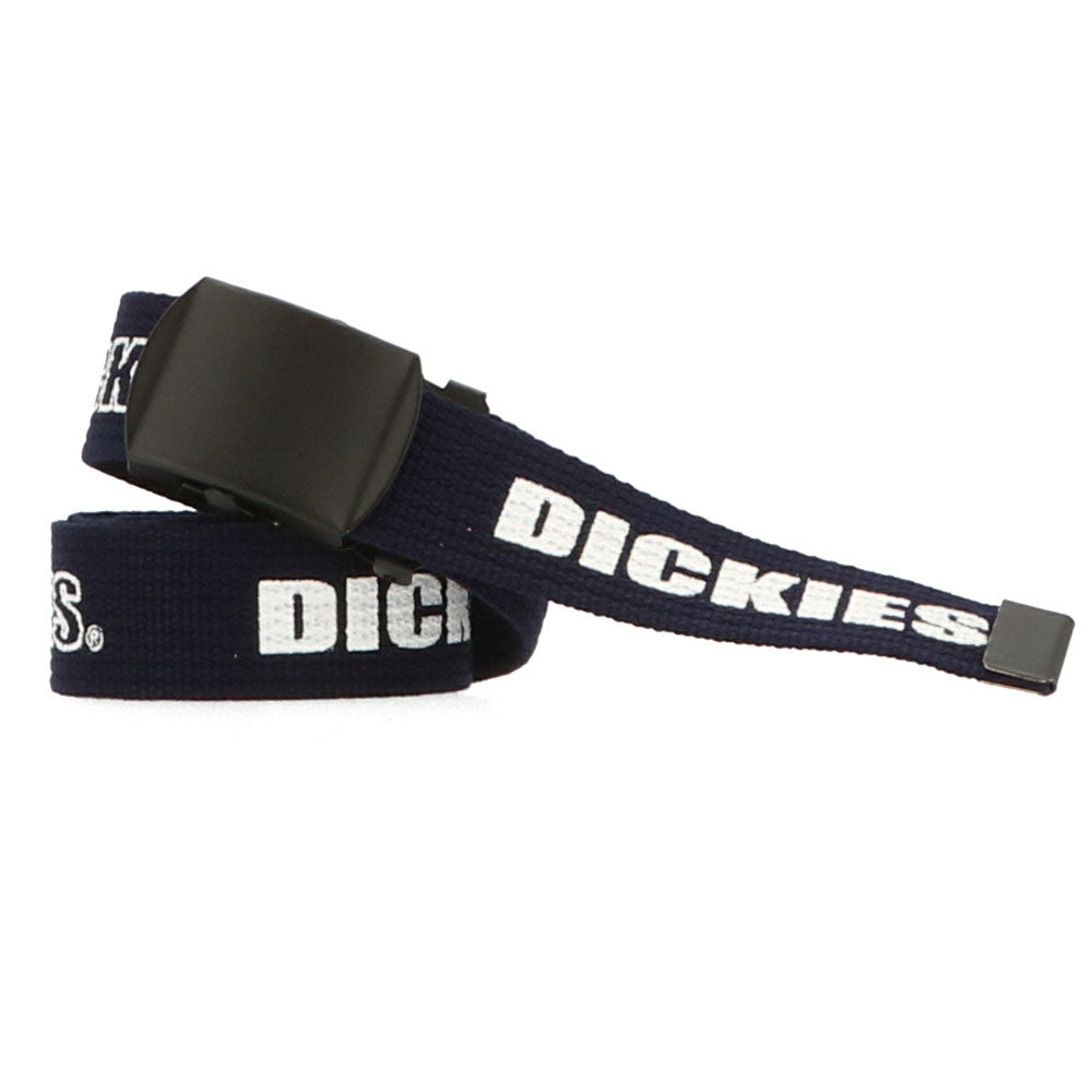 ディッキーズ Dickies ディッキーズ Dickies ロゴプリントGIベルト,ネイビー