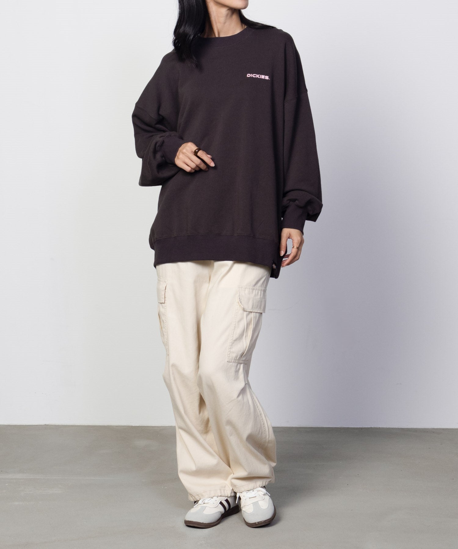 Dickies Faded Festival Print Fleece-Lined Sweatshirt