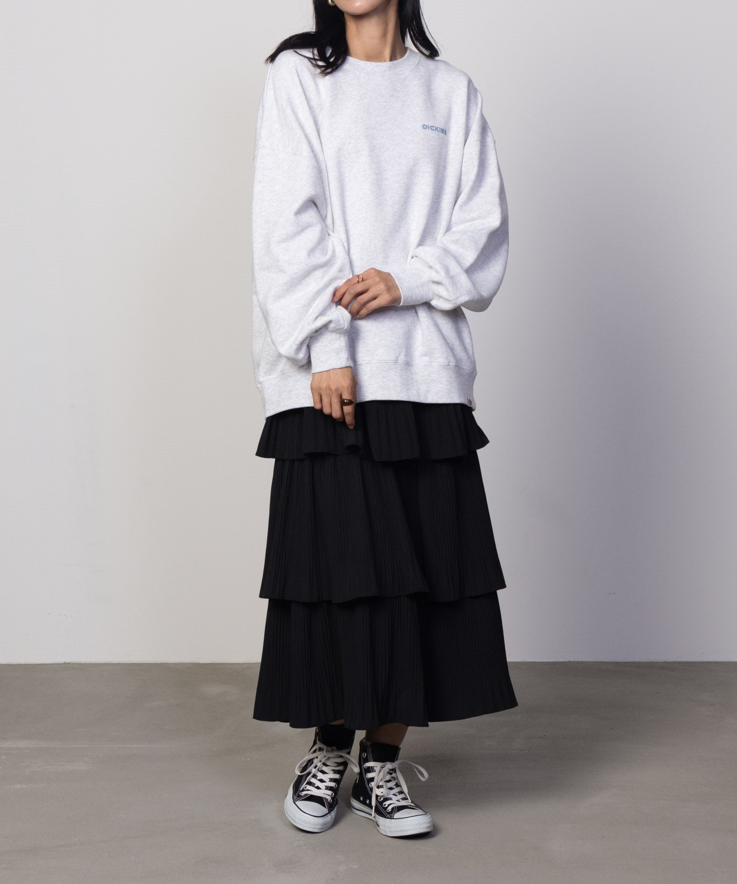 Dickies Faded Festival Print Fleece-Lined Sweatshirt