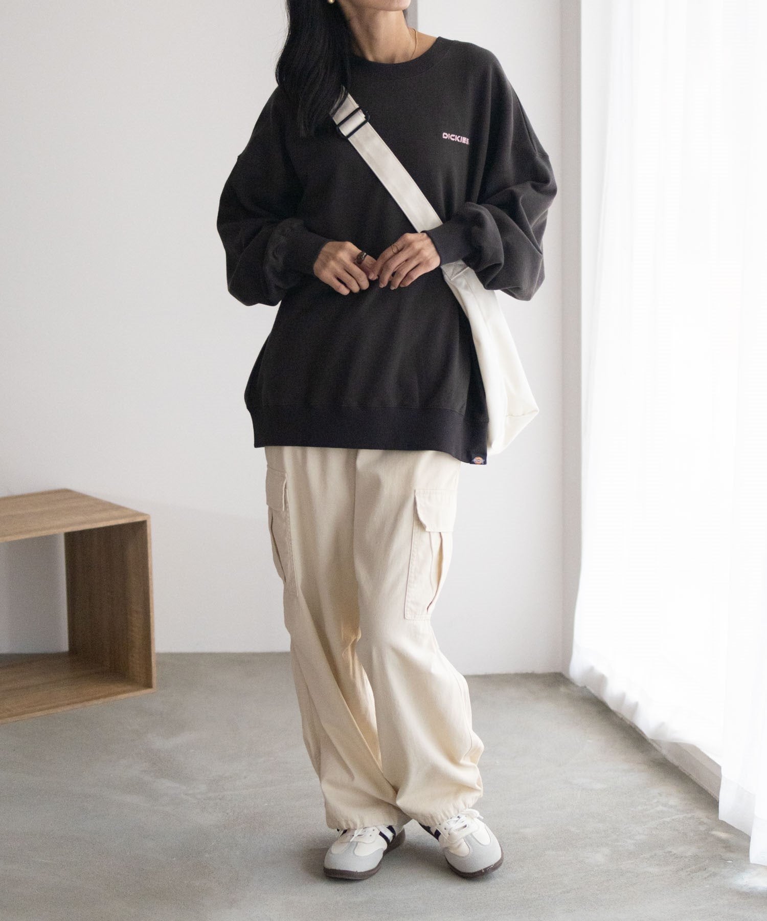 Dickies Faded Festival Print Fleece-Lined Sweatshirt