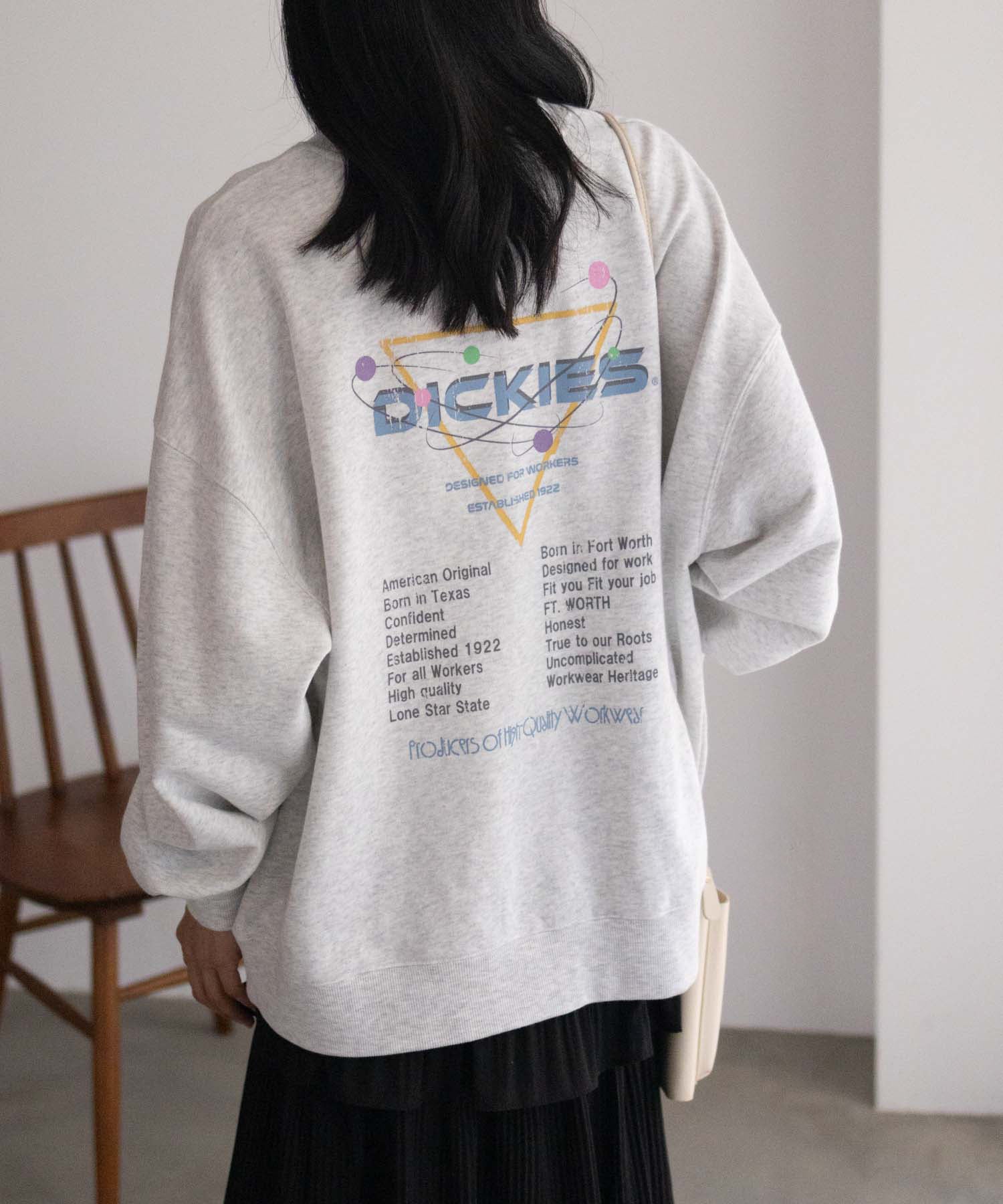 Dickies Faded Festival Print Fleece-Lined Sweatshirt