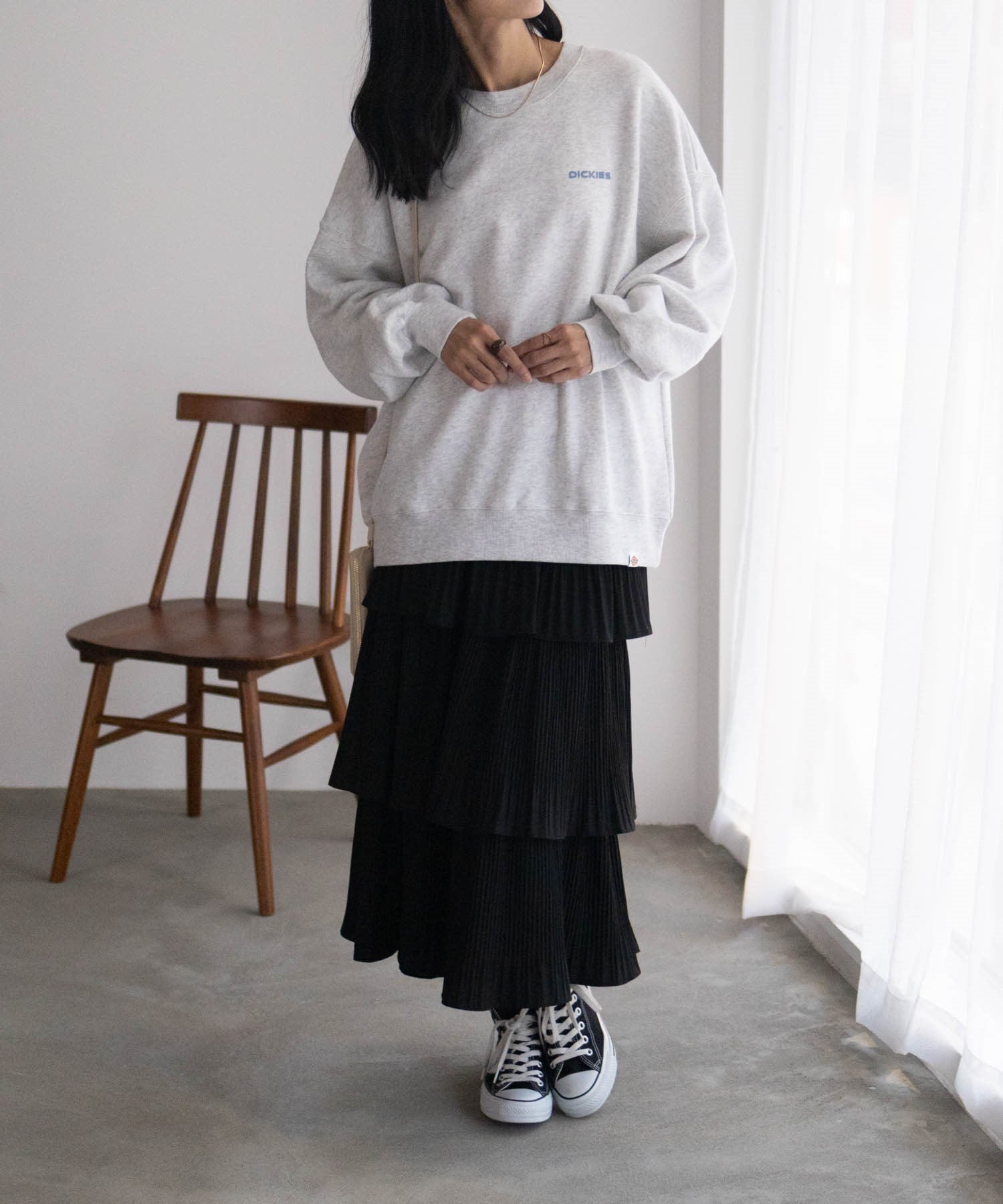 Dickies Faded Festival Print Fleece-Lined Sweatshirt