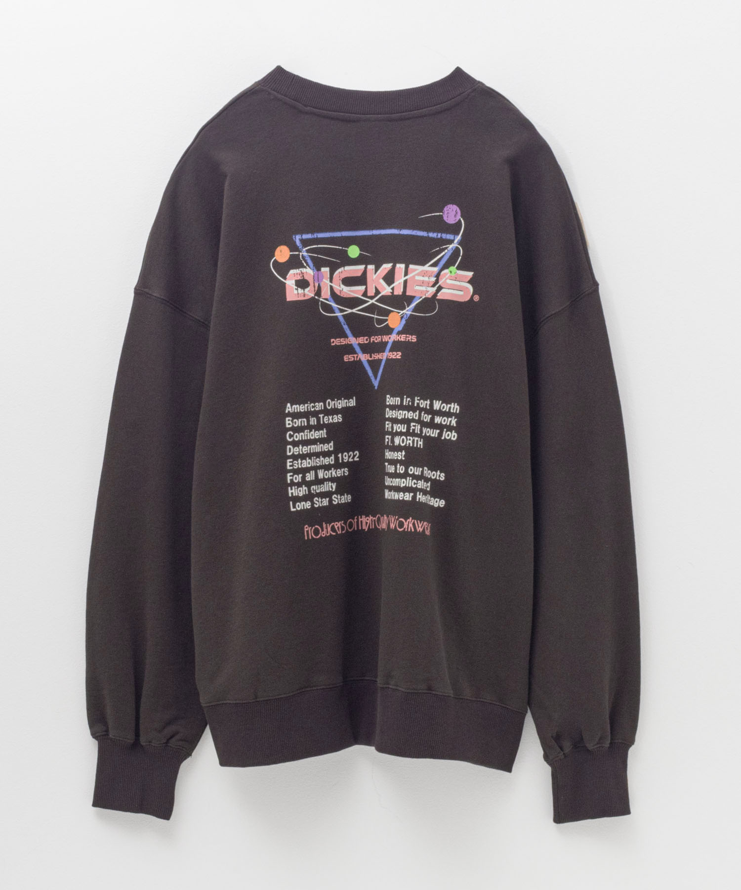 Dickies Faded Festival Print Fleece-Lined Sweatshirt