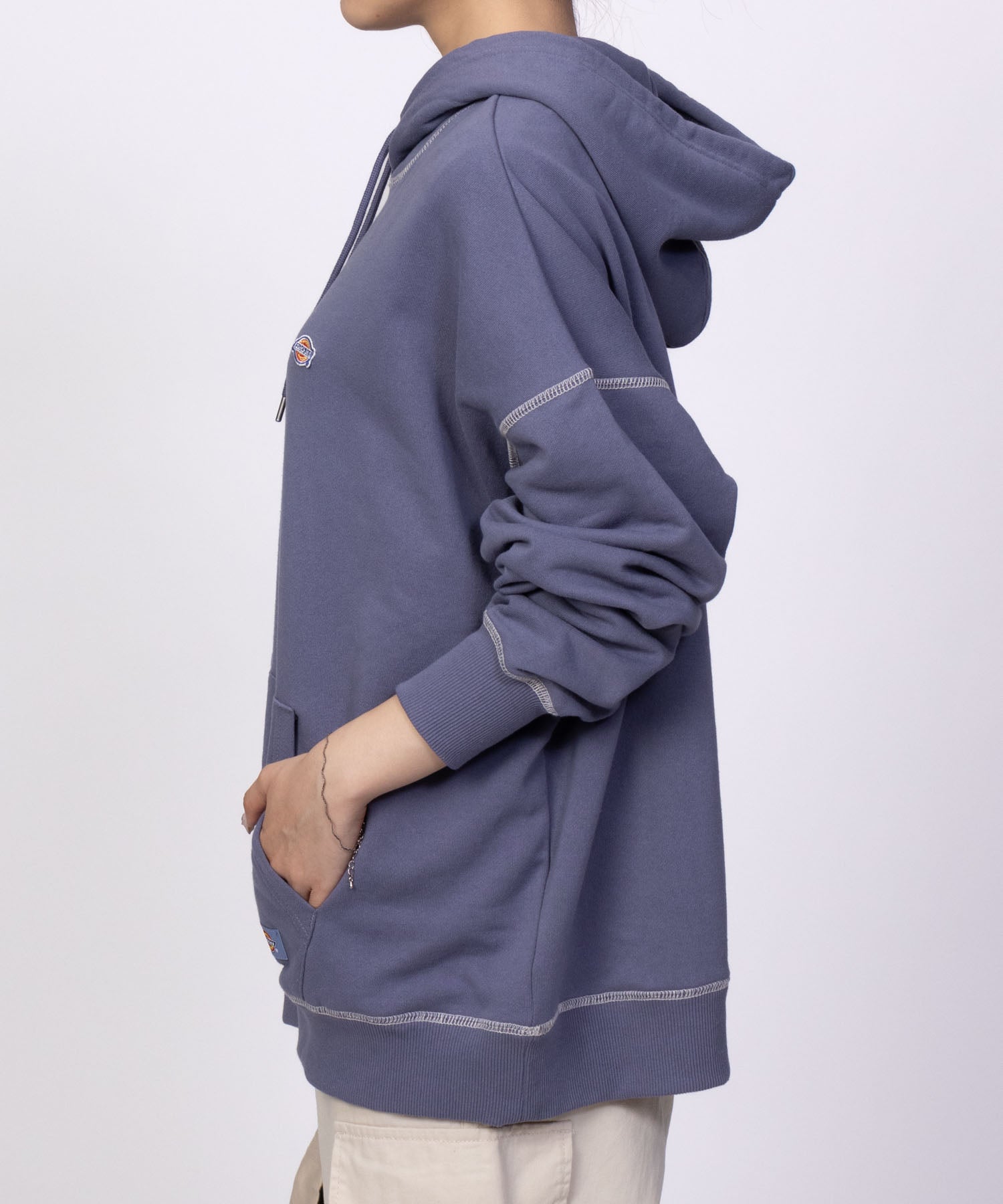 迪基士 Dickies 裏毛貼布連帽衫