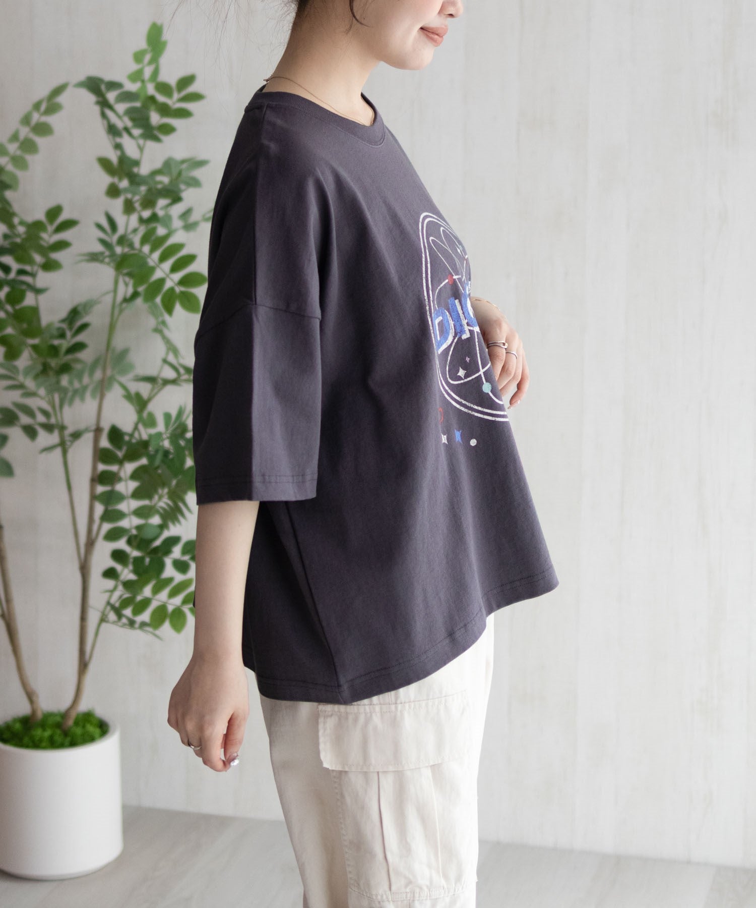 ディッキーズ Dickies バイオ加工アイコンTシャツ （ピンクオレンジ） ピンクオレンジ