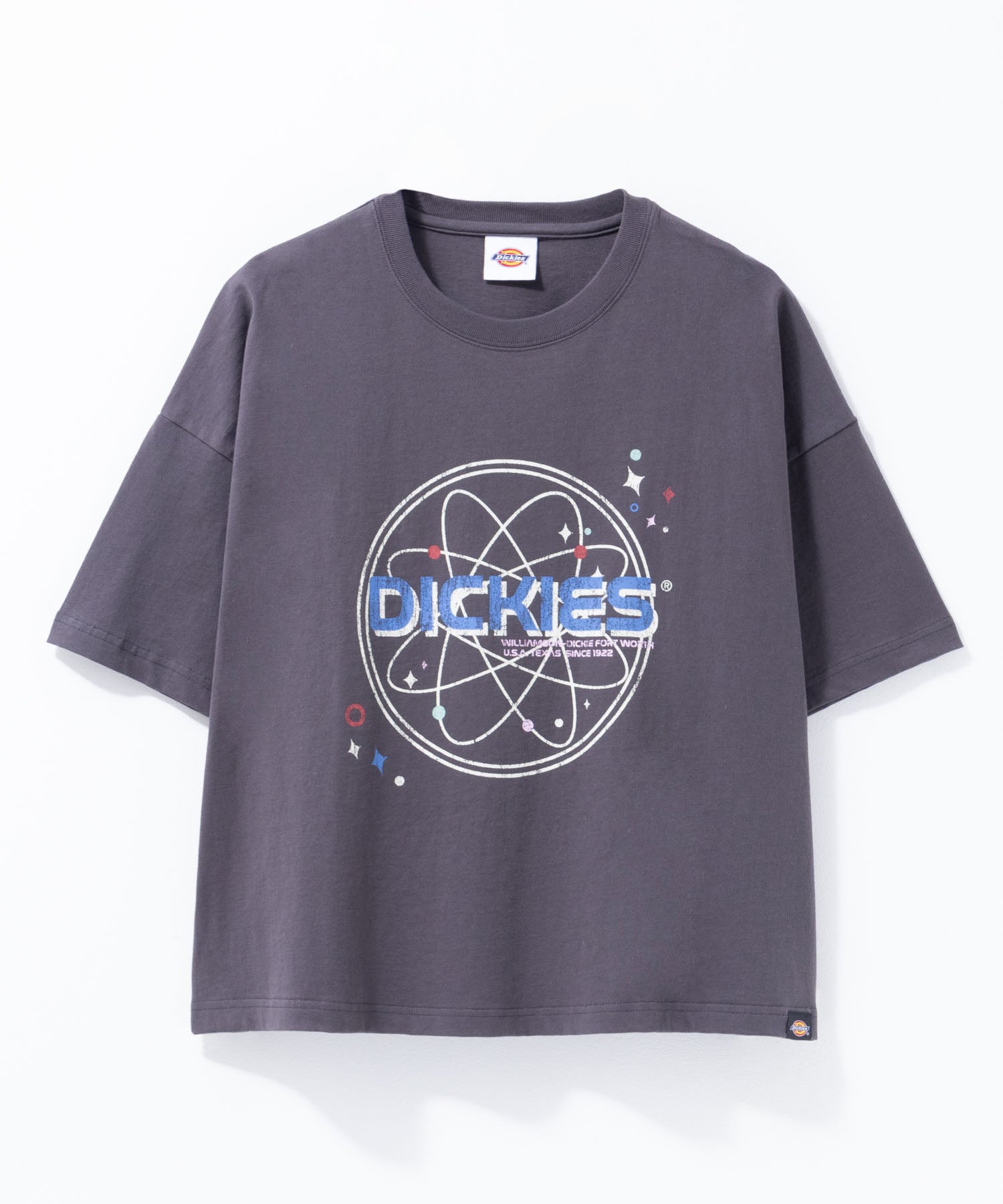 ディッキーズ Dickies バイオ加工アイコンTシャツ （ピンクオレンジ） ピンクオレンジ