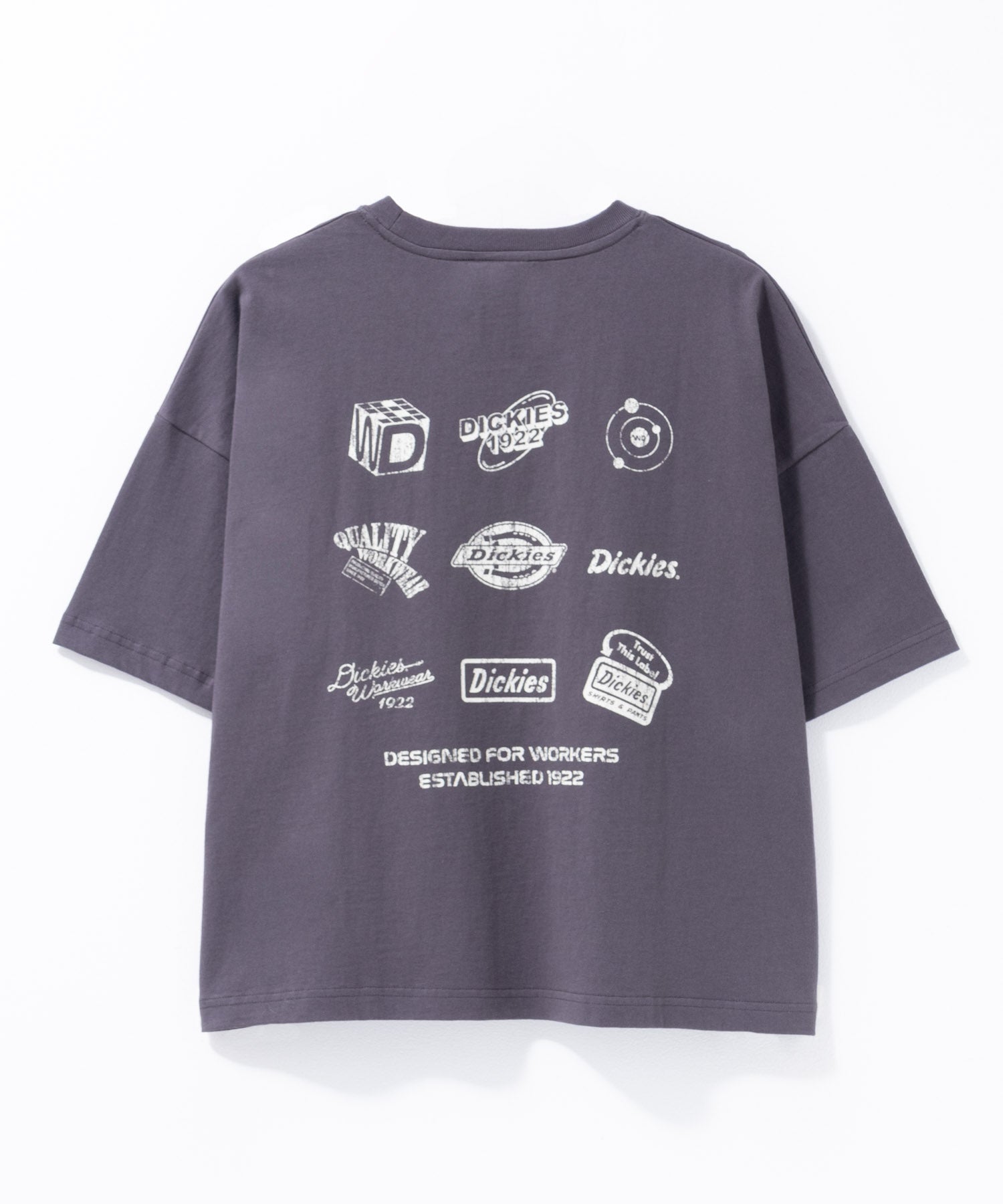 ディッキーズ Dickies バイオ加工アイコンTシャツ （ピンクオレンジ） ピンクオレンジ
