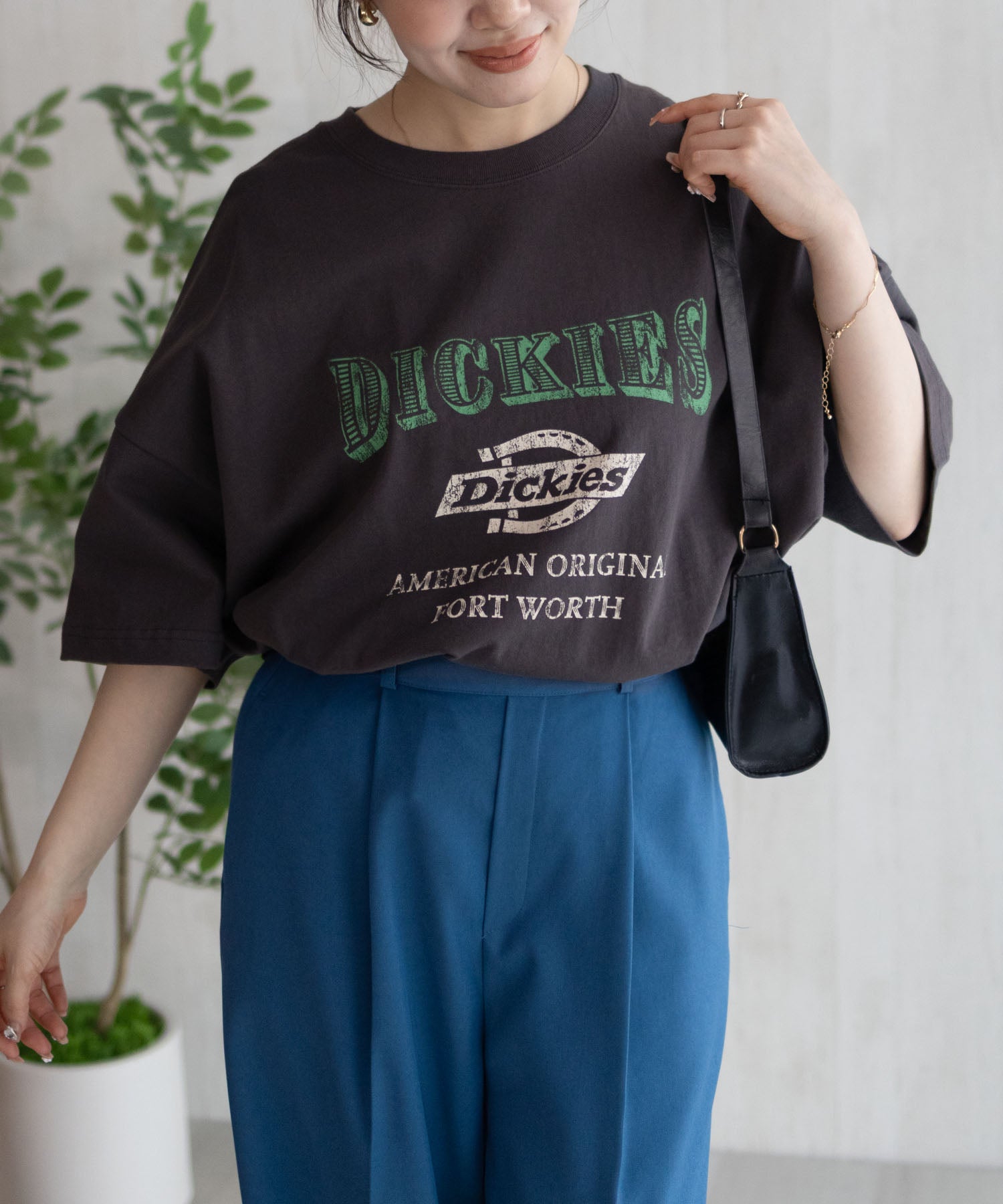 ディッキーズ Dickies バイオ加工カレッジTシャツ （レッド） レッド