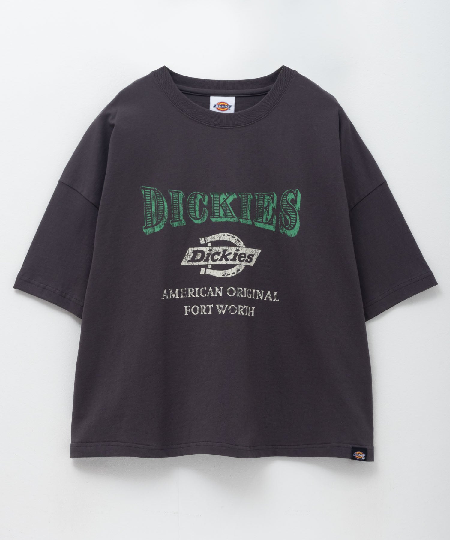 ディッキーズ Dickies バイオ加工カレッジTシャツ （レッド） レッド