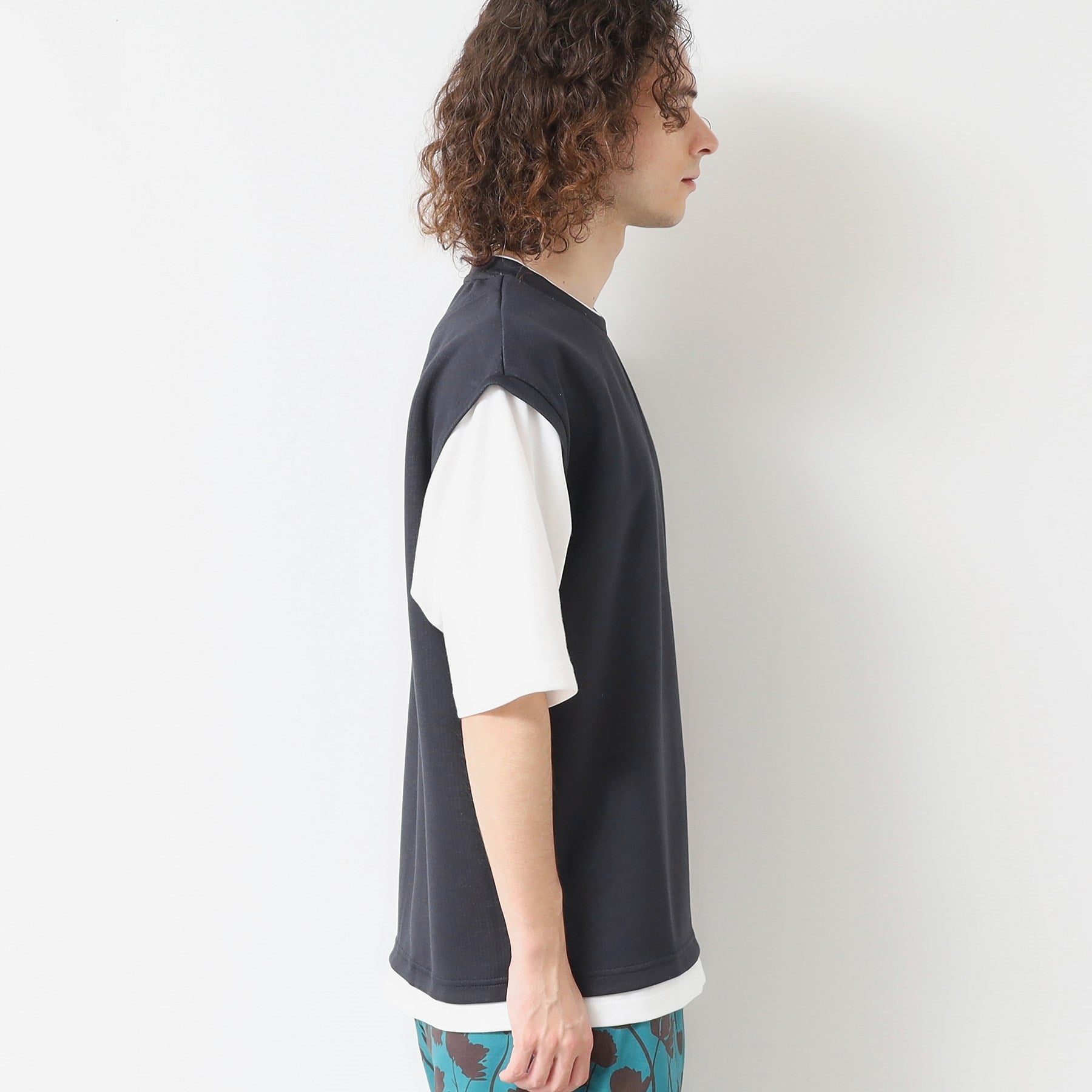 デッサン Dessin レイヤードライクTシャツ （ライトグレー(011)） ライトグレー(011)