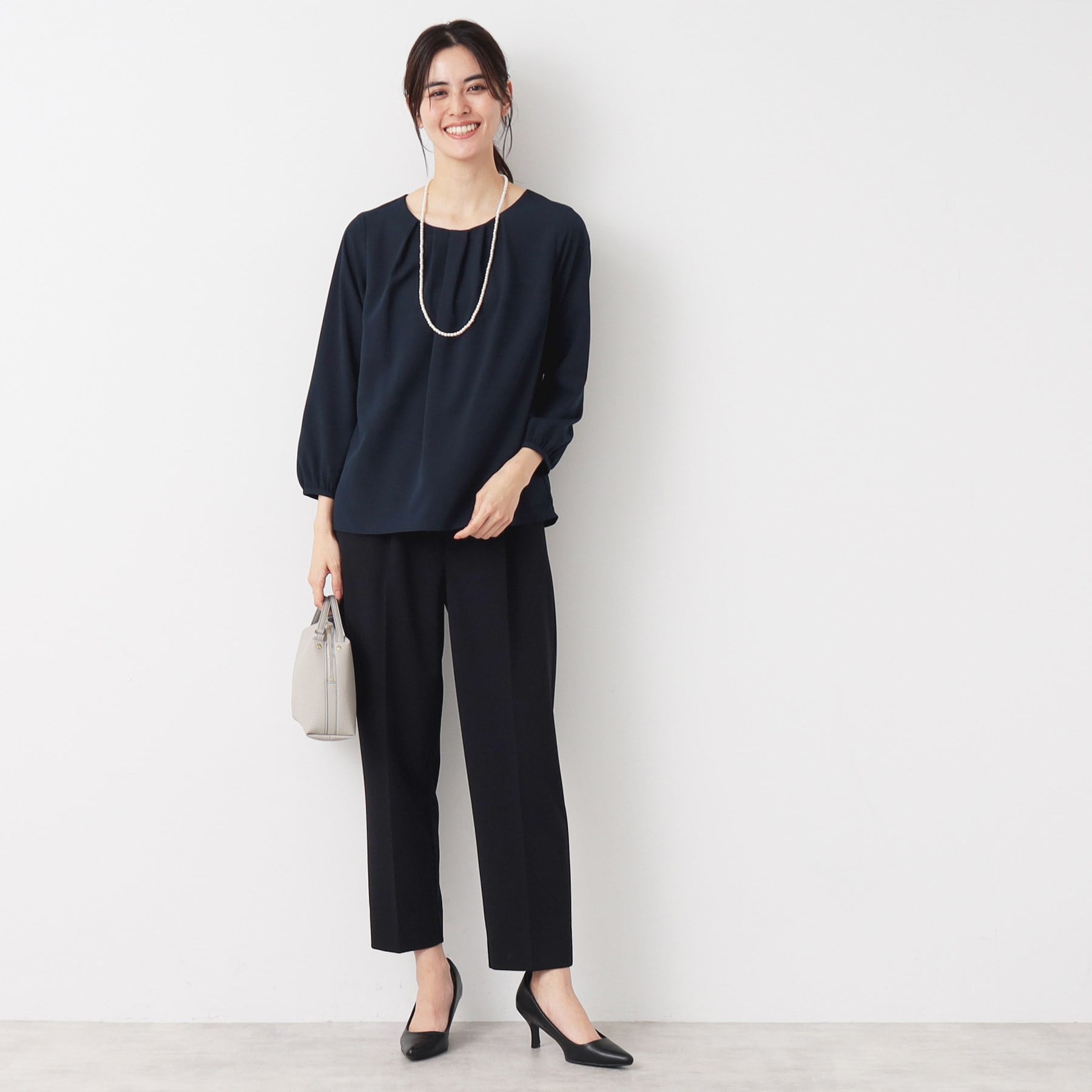 Dessin Dessin 【Entrance/Graduation Ceremony】 Georgette Blouse