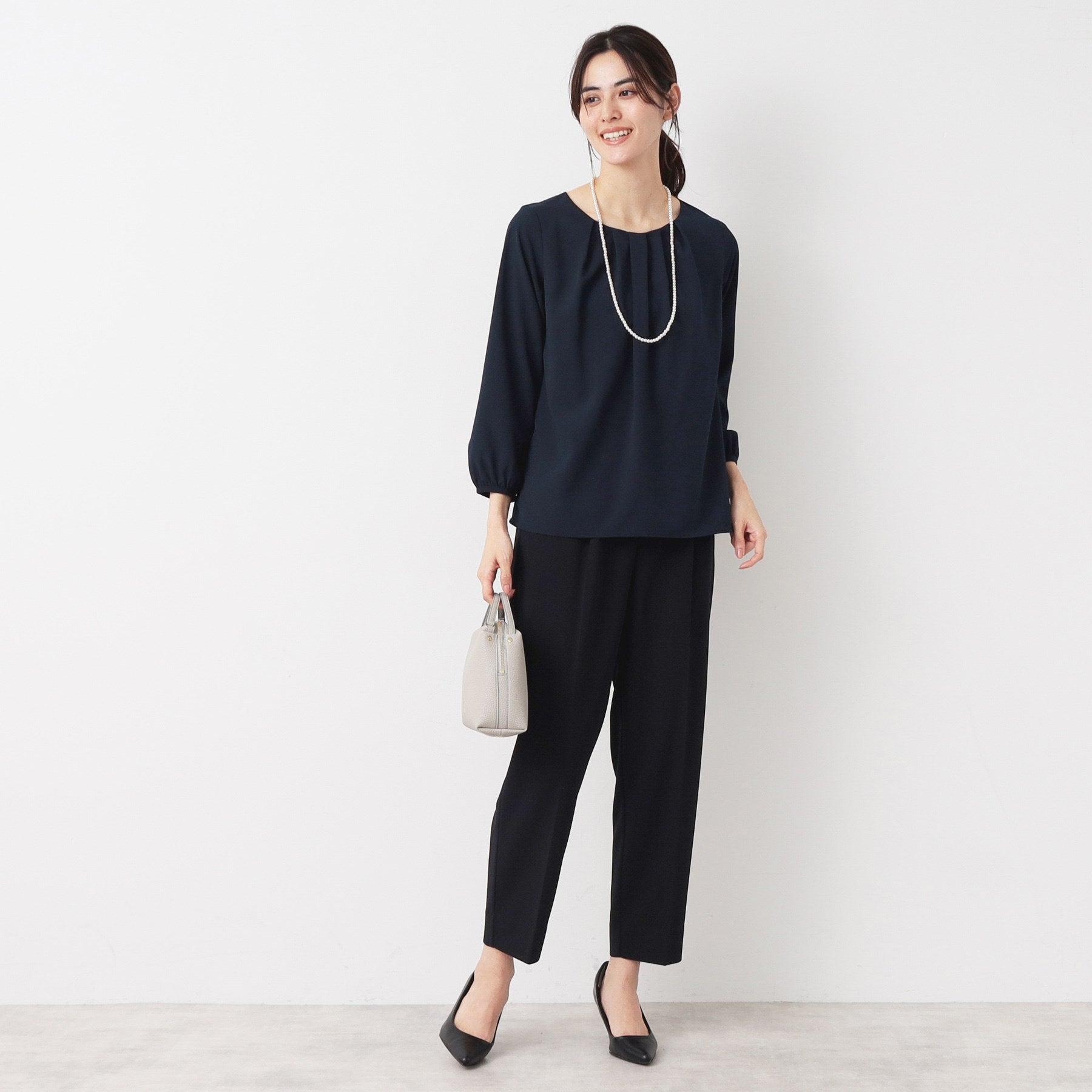 Dessin Dessin 【Entrance/Graduation Ceremony】 Georgette Blouse