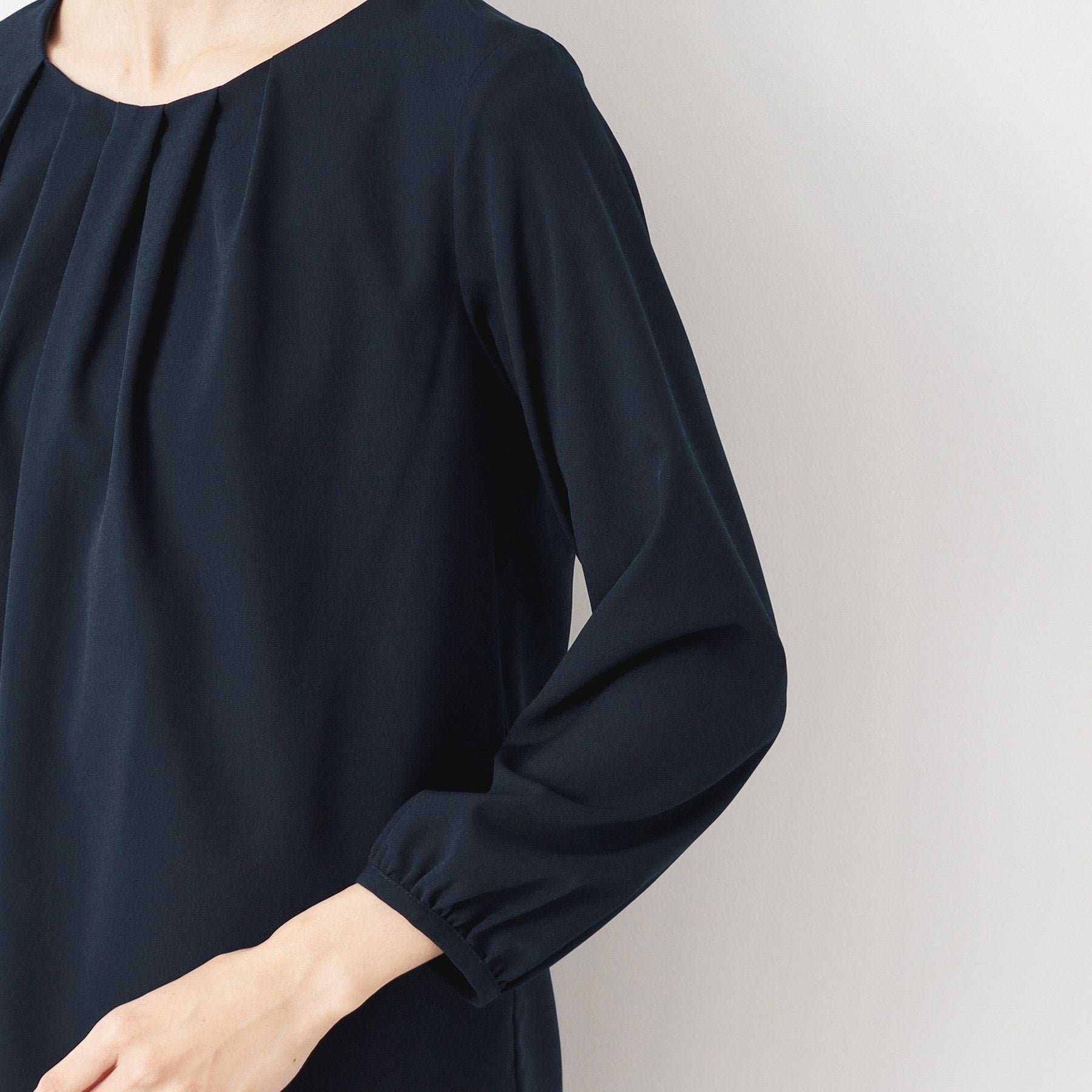 Dessin Dessin 【Entrance/Graduation Ceremony】 Georgette Blouse