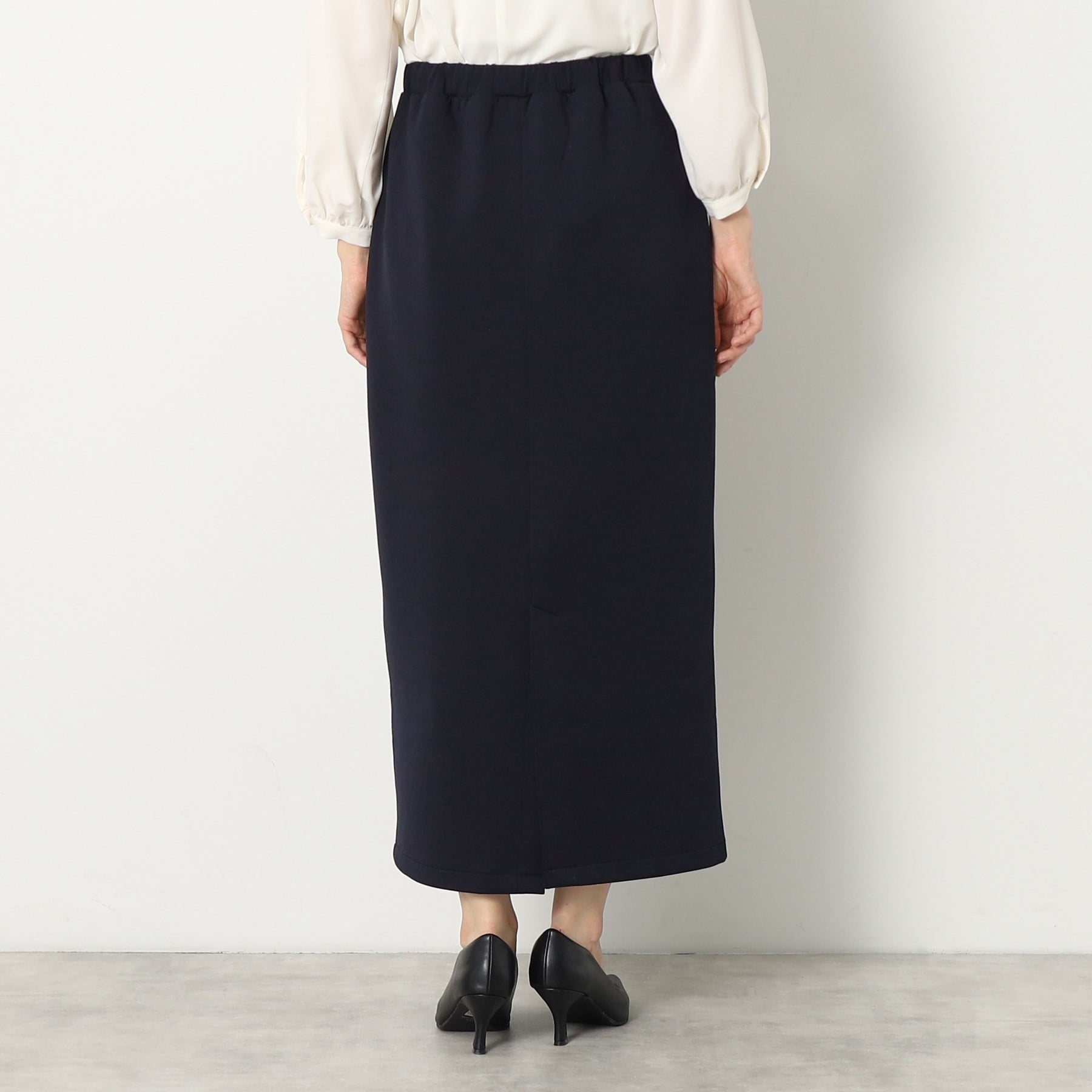 デッサン Dessin ダンボールジャージストレートスカート