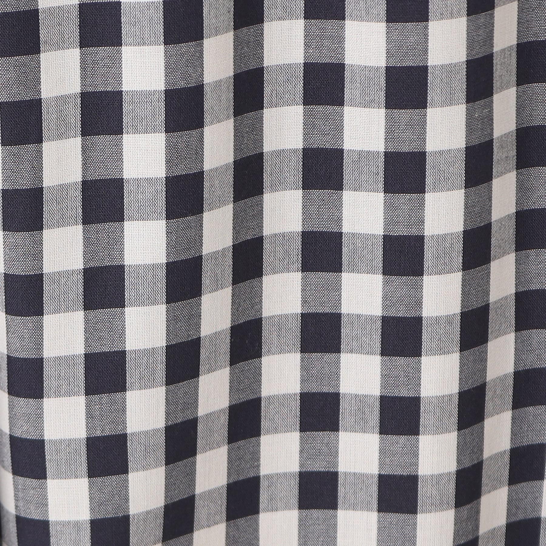 デッサン Dessin チェック柄マーメイドスカート（XS～L） （サックスブルー(290)） サックスブルー(290)