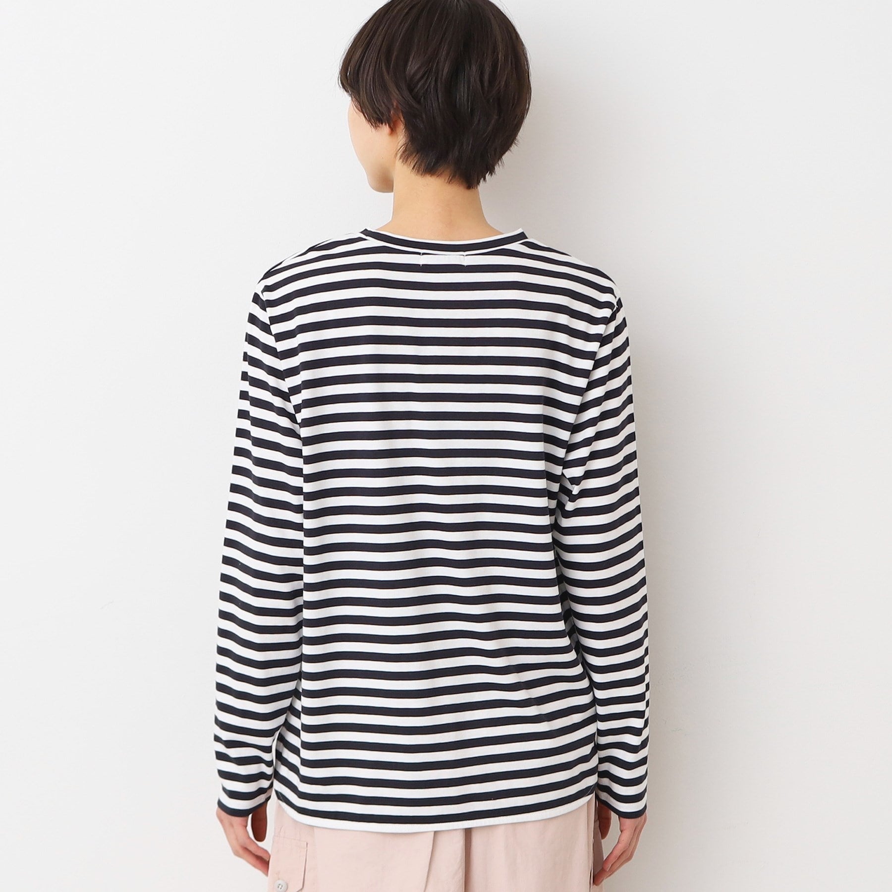 デッサン Dessin ロングスリーブTシャツ（XS～L） （ホワイト(002)） ホワイト(002)