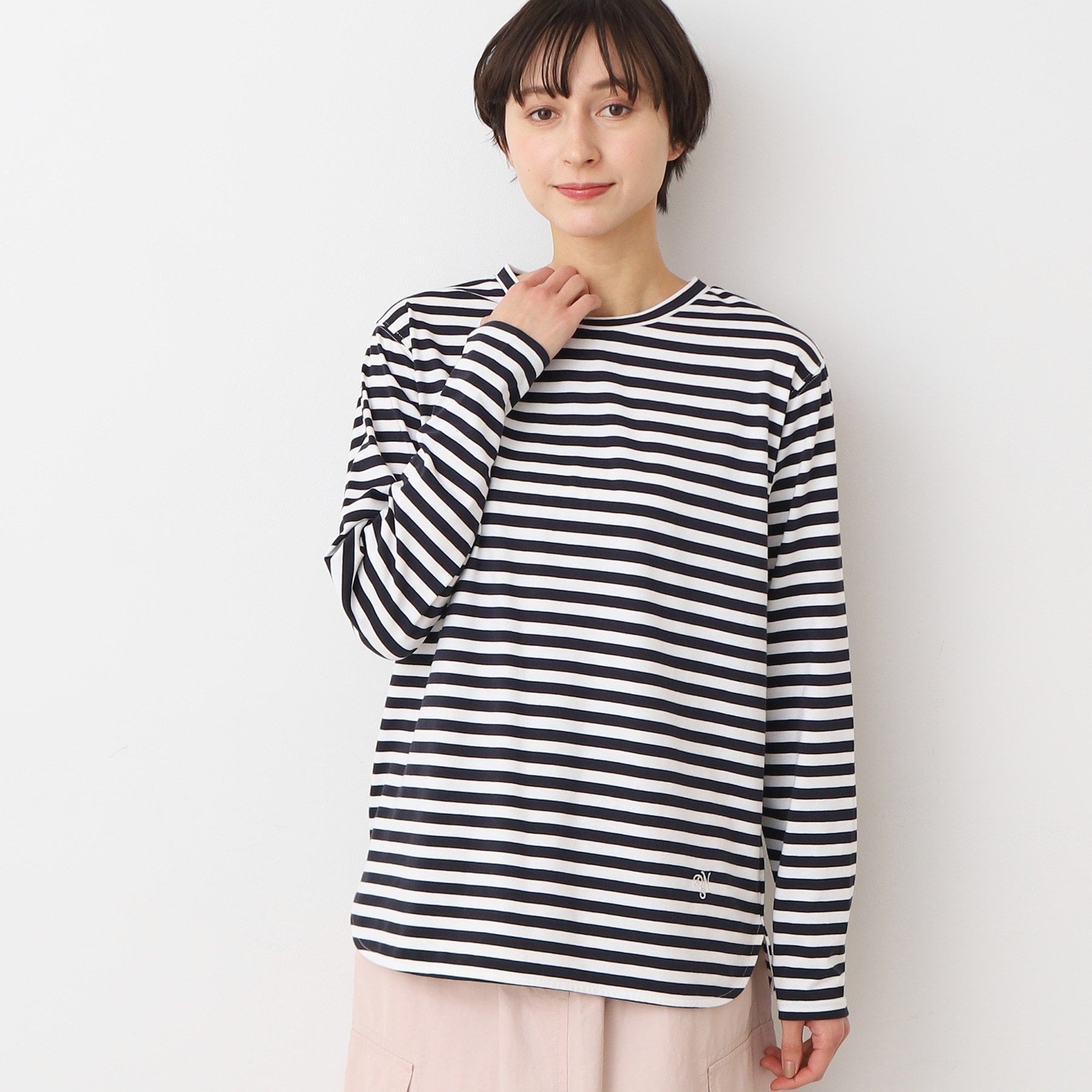 デッサン Dessin ロングスリーブTシャツ（XS～L） （スミクロ(318)） スミクロ(318)