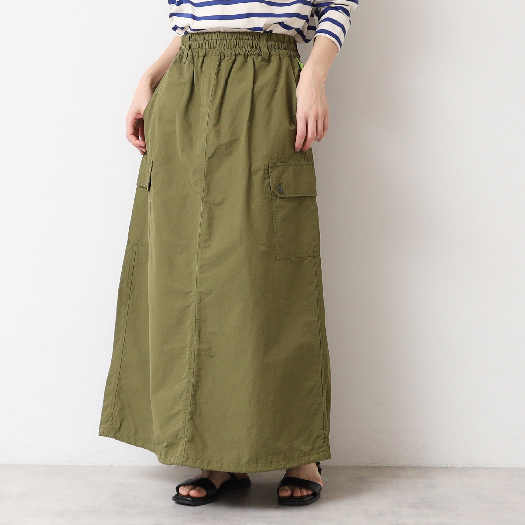 デッサン Dessin スピンドル付ワークスカート