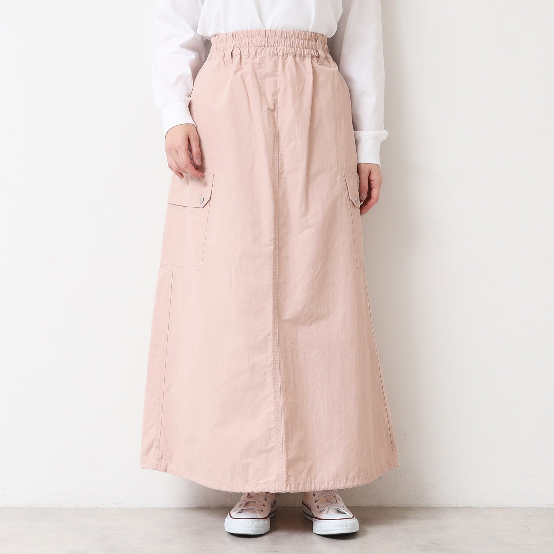 デッサン Dessin スピンドル付ワークスカート