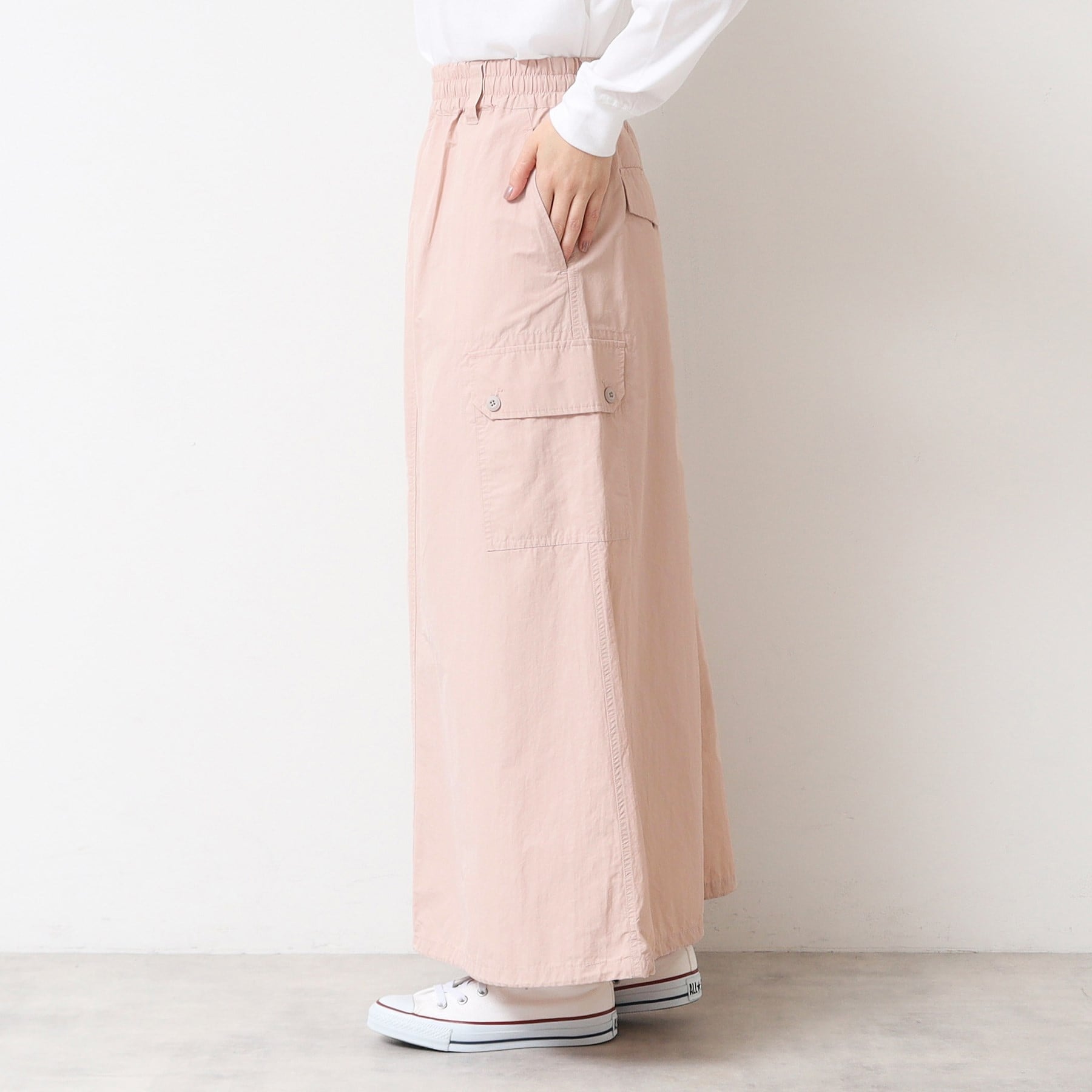 デッサン Dessin スピンドル付ワークスカート