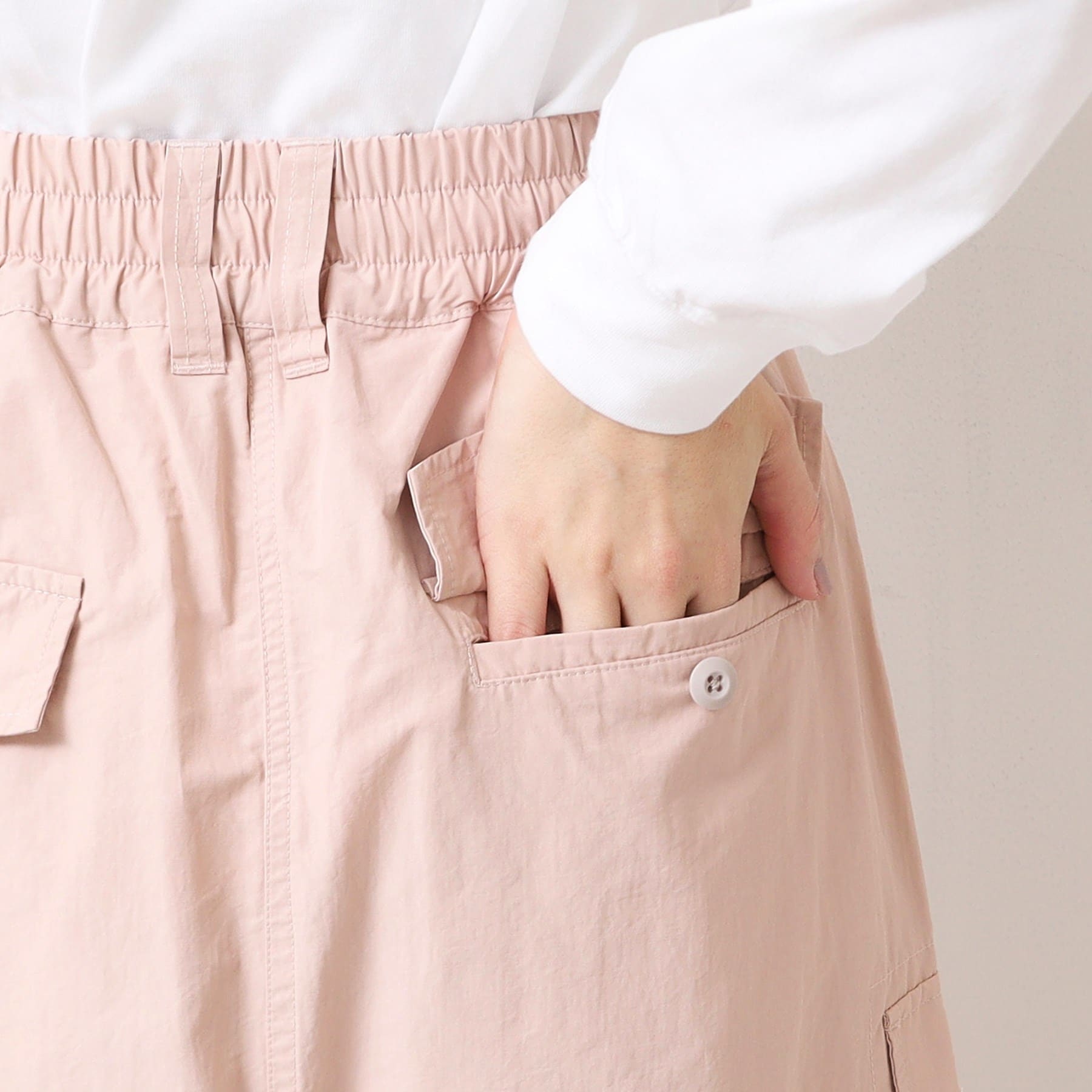 デッサン Dessin スピンドル付ワークスカート