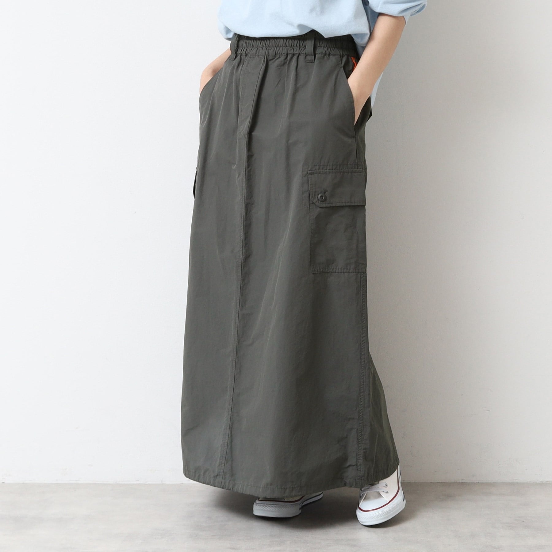 デッサン Dessin スピンドル付ワークスカート