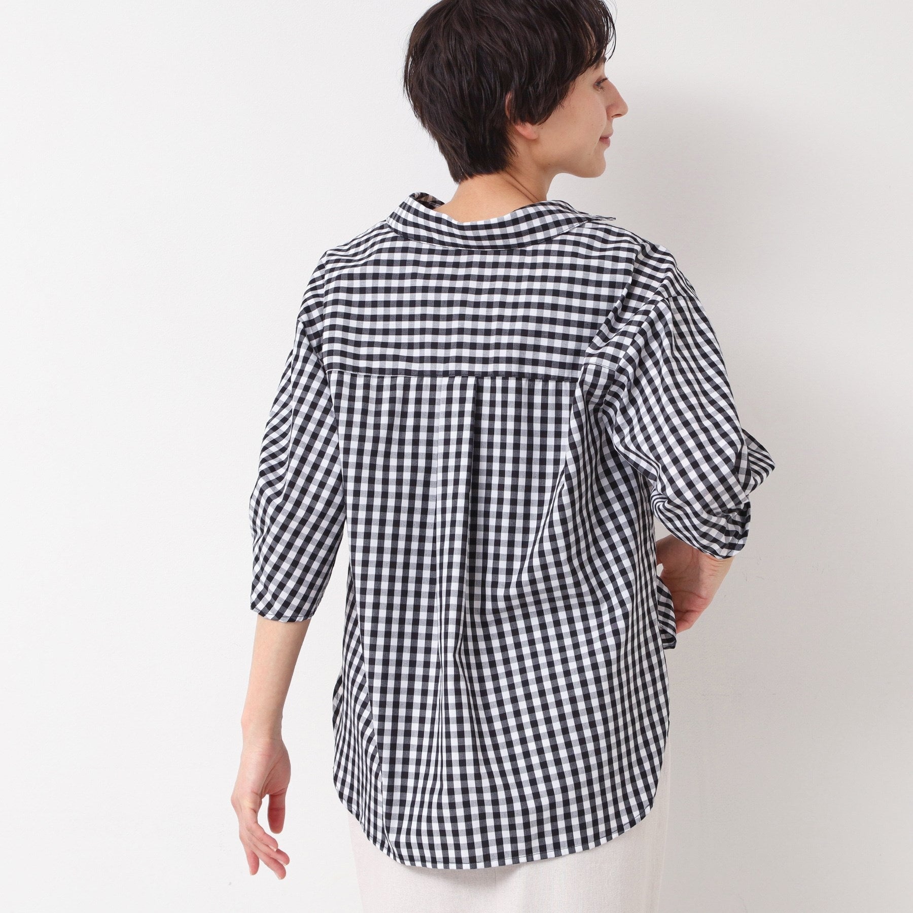 デッサン Dessin シャツカラースキッパー（XS～L） （ブラック(219)） ブラック(219)