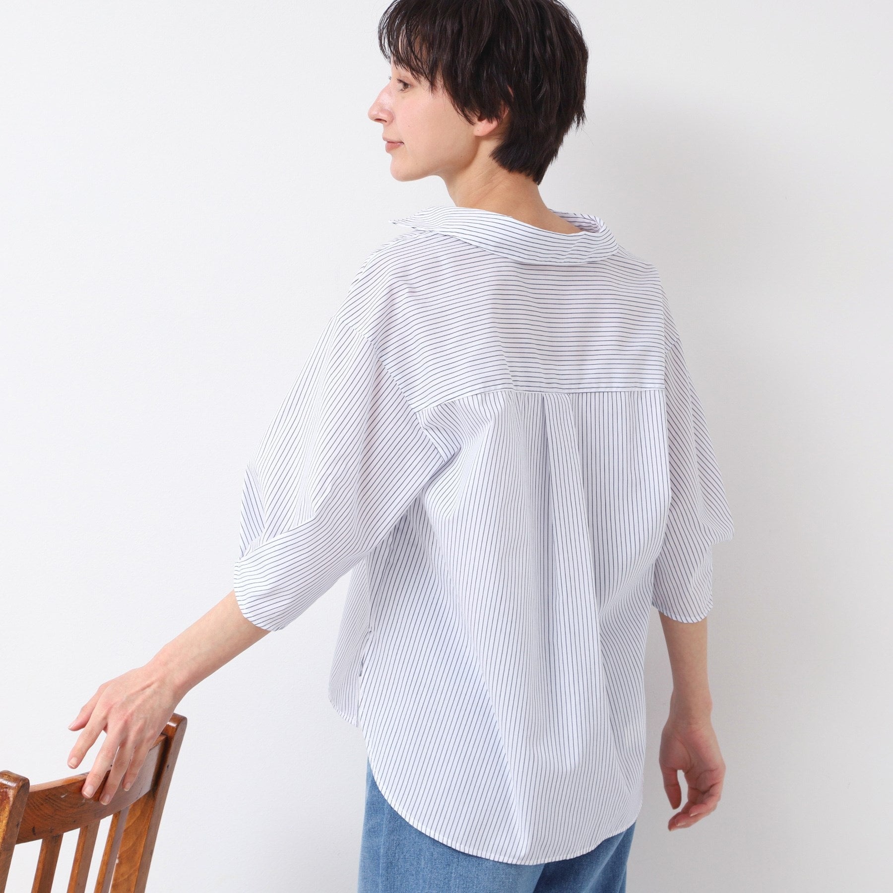 デッサン Dessin シャツカラースキッパー（XS～L） （ブラック(219)） ブラック(219)