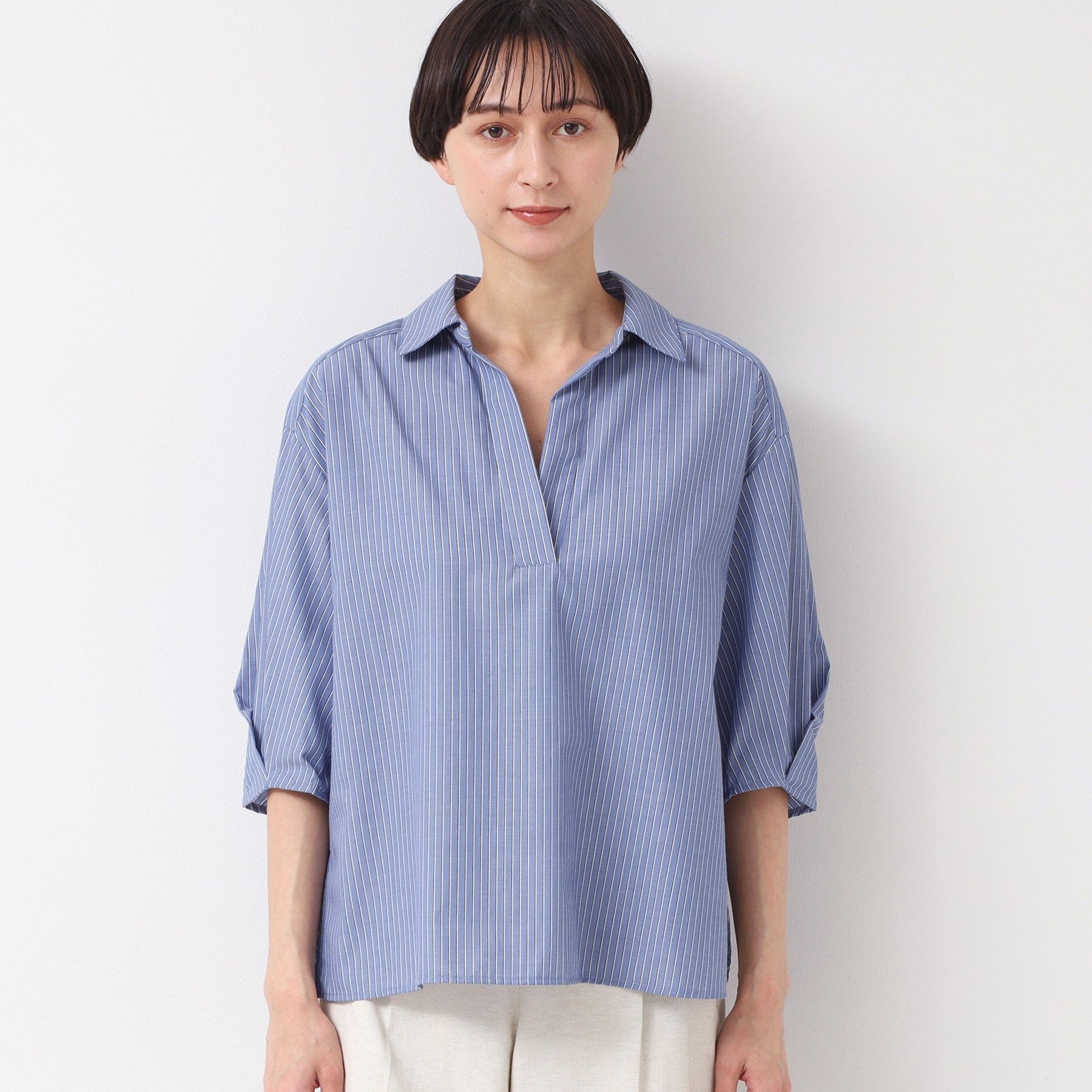デッサン Dessin シャツカラースキッパー（XS～L） （ブラック(219)） ブラック(219)
