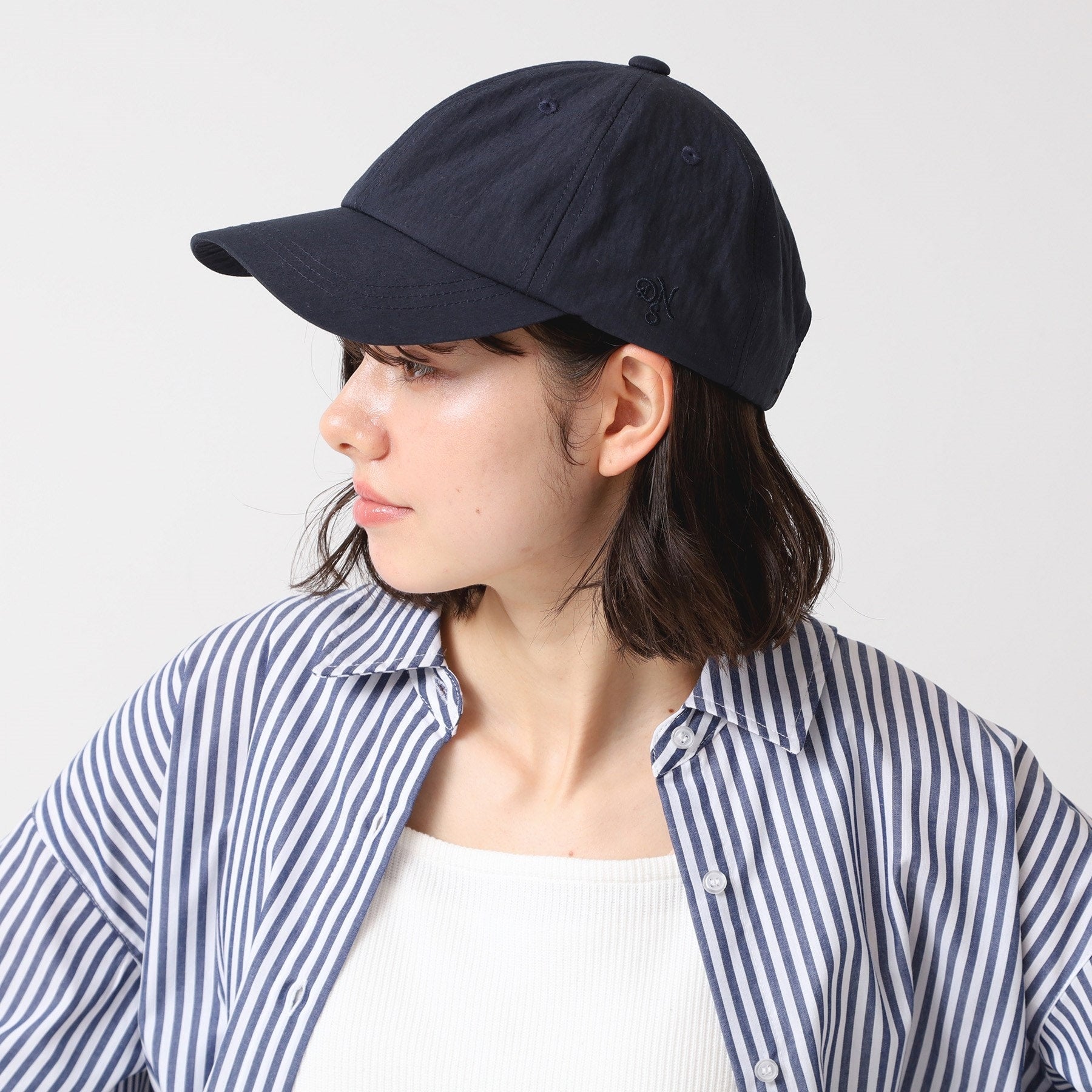 デッサン Dessin 【遮熱・接触冷感・UVカット】2WAY CAP （ネイビー(094)） ネイビー(094)