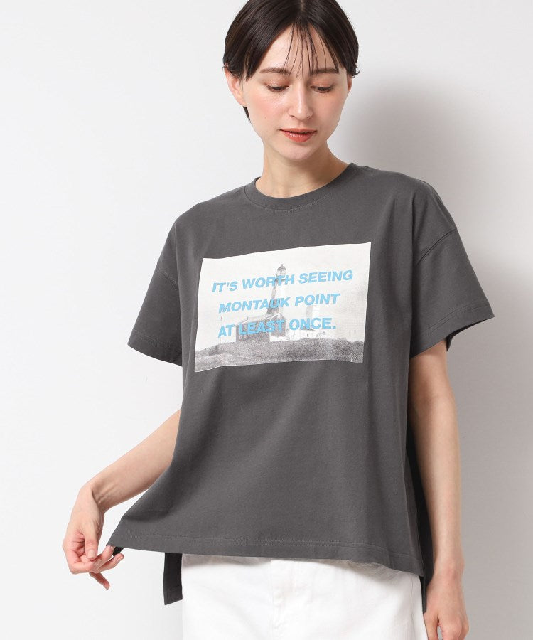 デッサン Dessin フォトプリントTシャツ（XS～L） （チャコールグレー(014)） チャコールグレー(014)