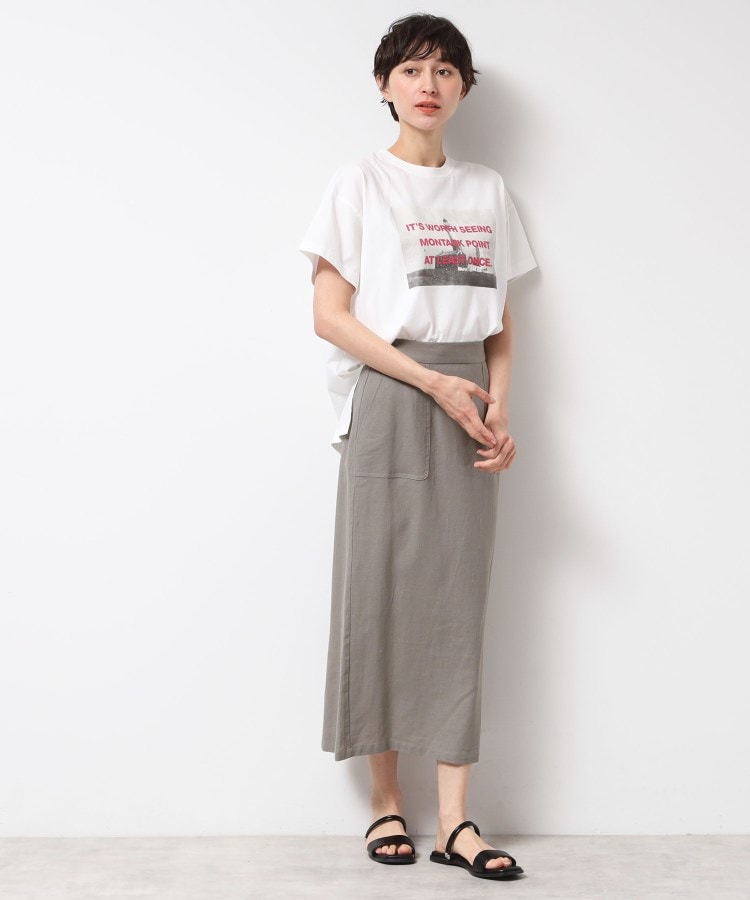 デッサン Dessin フォトプリントTシャツ（XS～L） （チャコールグレー(014)） チャコールグレー(014)