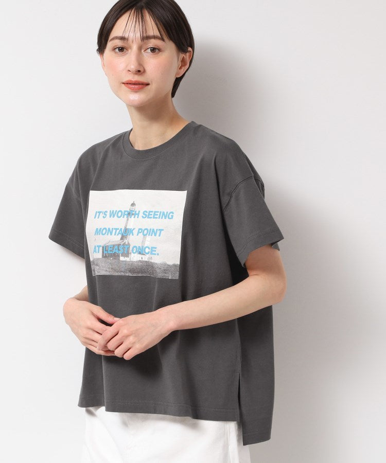 デッサン Dessin フォトプリントTシャツ（XS～L） （チャコールグレー(014)） チャコールグレー(014)