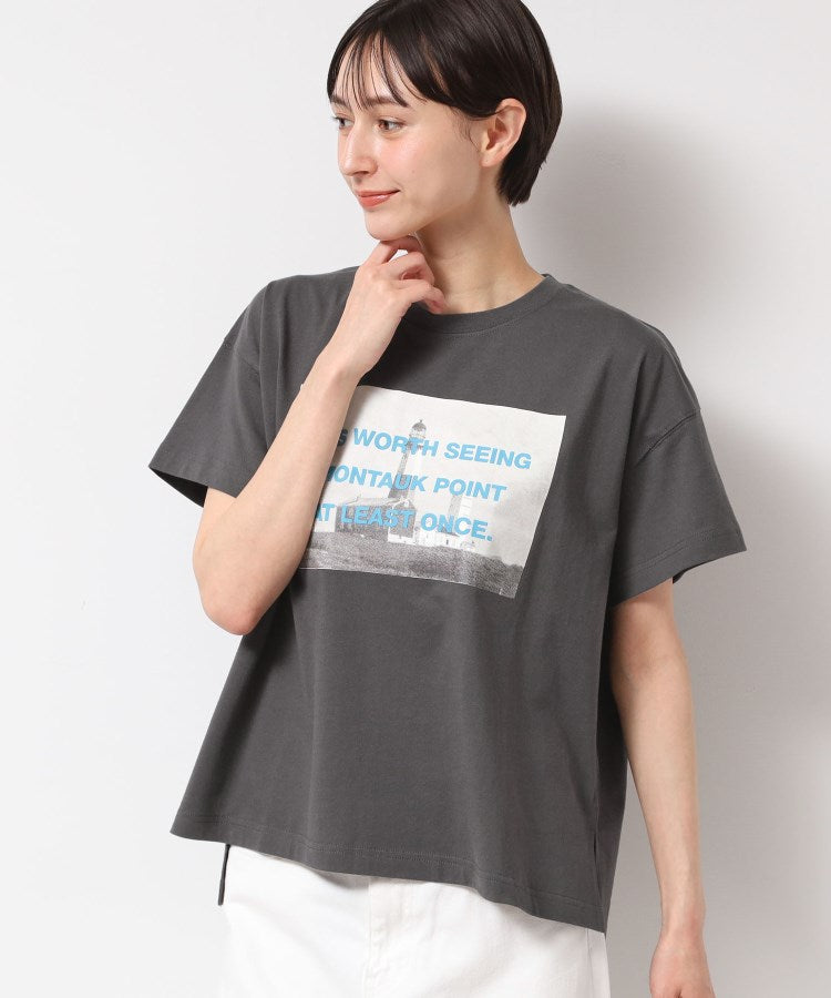デッサン Dessin フォトプリントTシャツ（XS～L） （チャコールグレー(014)） チャコールグレー(014)