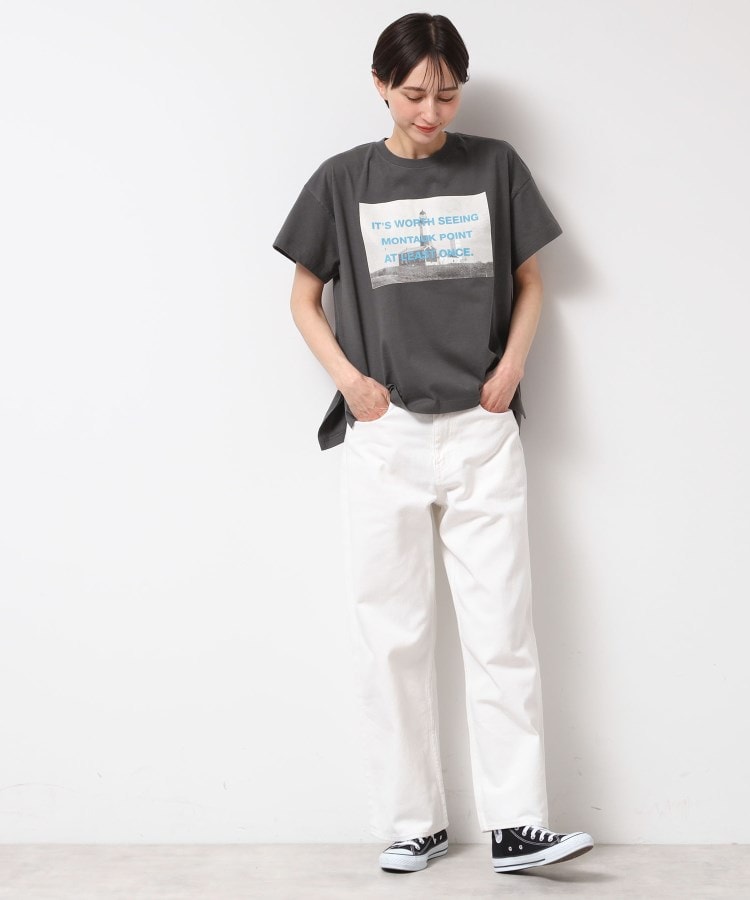 デッサン Dessin フォトプリントTシャツ（XS～L） （チャコールグレー(014)） チャコールグレー(014)