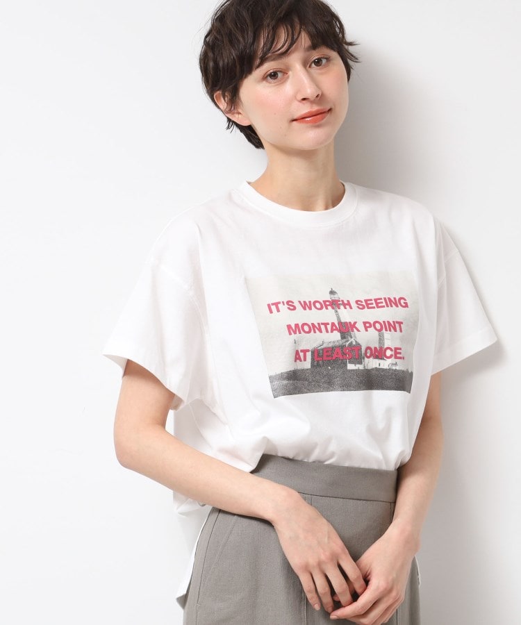 デッサン Dessin フォトプリントTシャツ（XS～L） （チャコールグレー(014)） チャコールグレー(014)