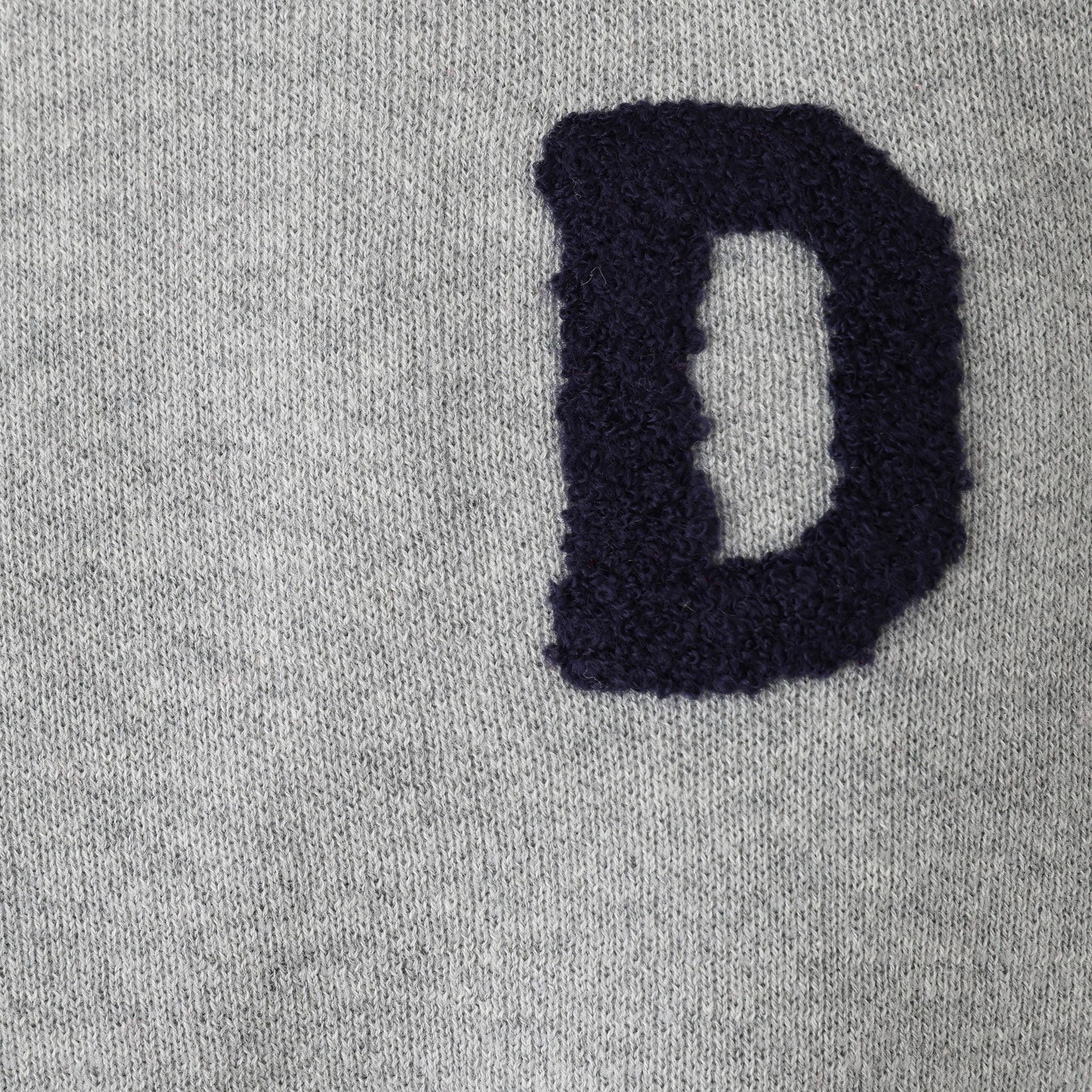 デッサン Dessin さがら刺繍クルーネックニット （オフホワイト(003)） オフホワイト(003)