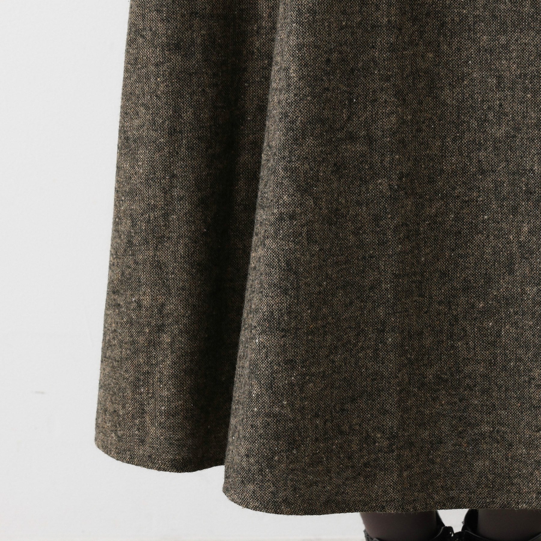 デッサン Dessin ツイードフレアスカート （ブラウン(544)） ブラウン(544)