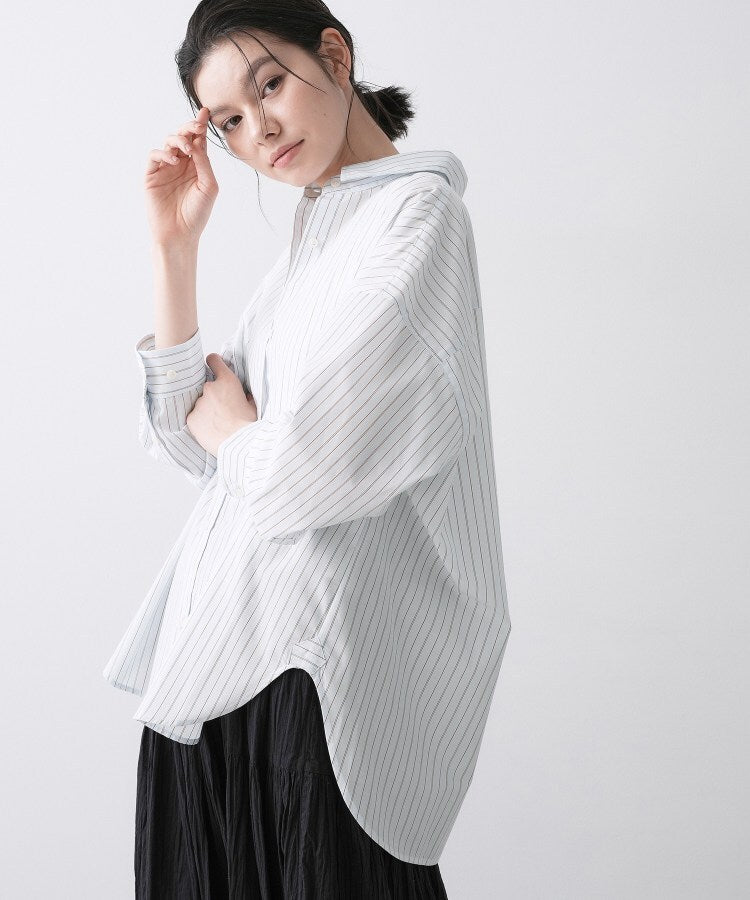 デッサン Dessin ブロードシャツ （グレージュ(350)） グレージュ(350)