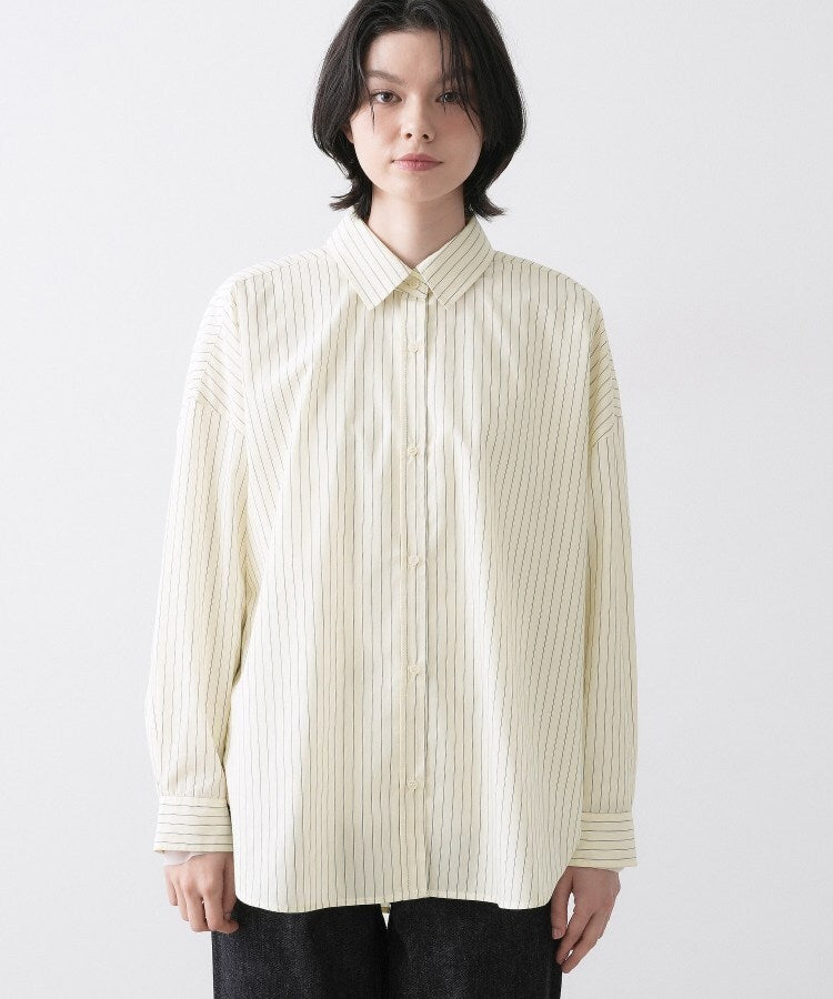 デッサン Dessin ブロードシャツ （グレージュ(350)） グレージュ(350)