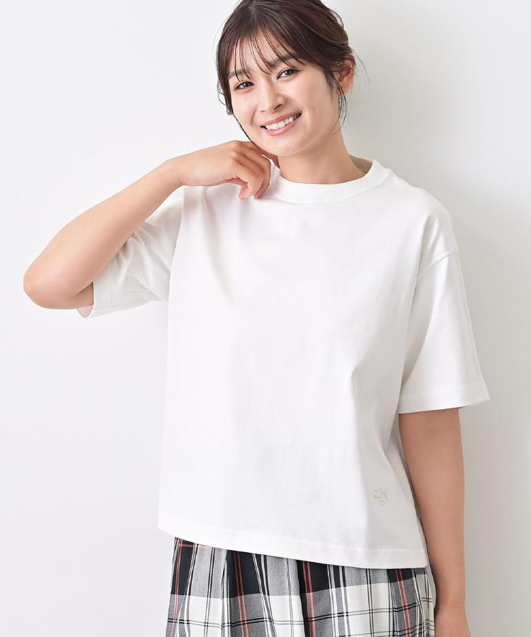 デッサン Dessin ◆【日本製】和歌山ローズペトールTシャツ （ホワイト(001)） ホワイト(001)
