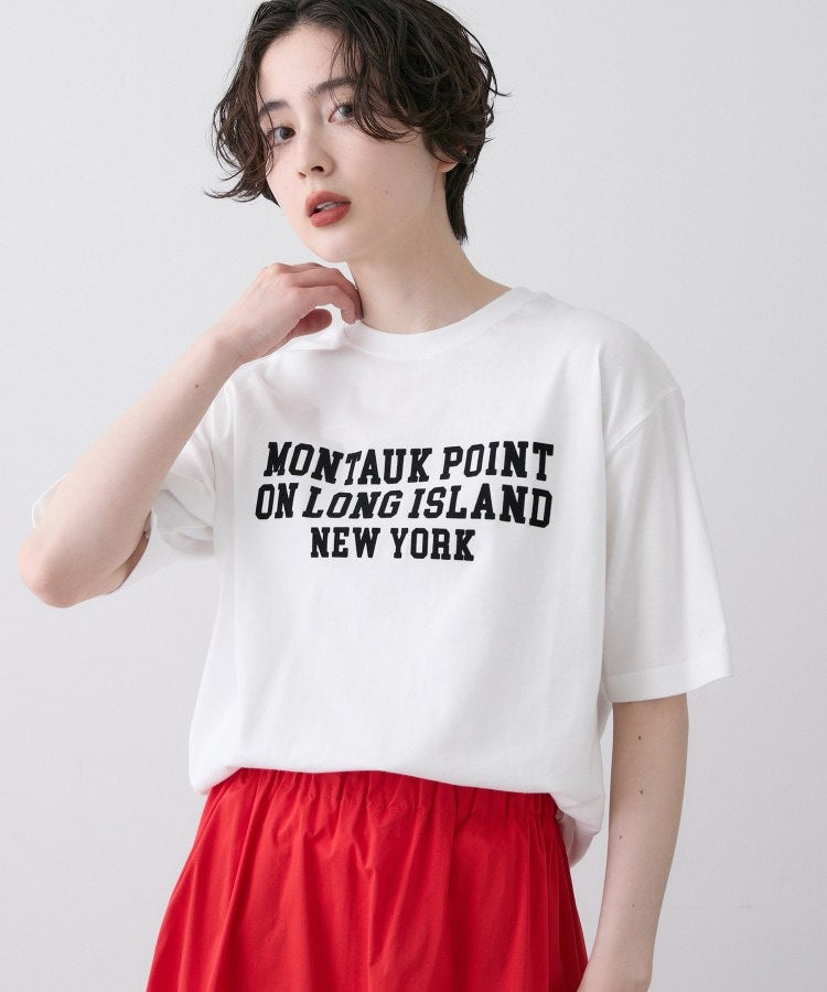 デッサン Dessin オーガニックロゴTシャツ （ホワイト(601)） ホワイト(601)