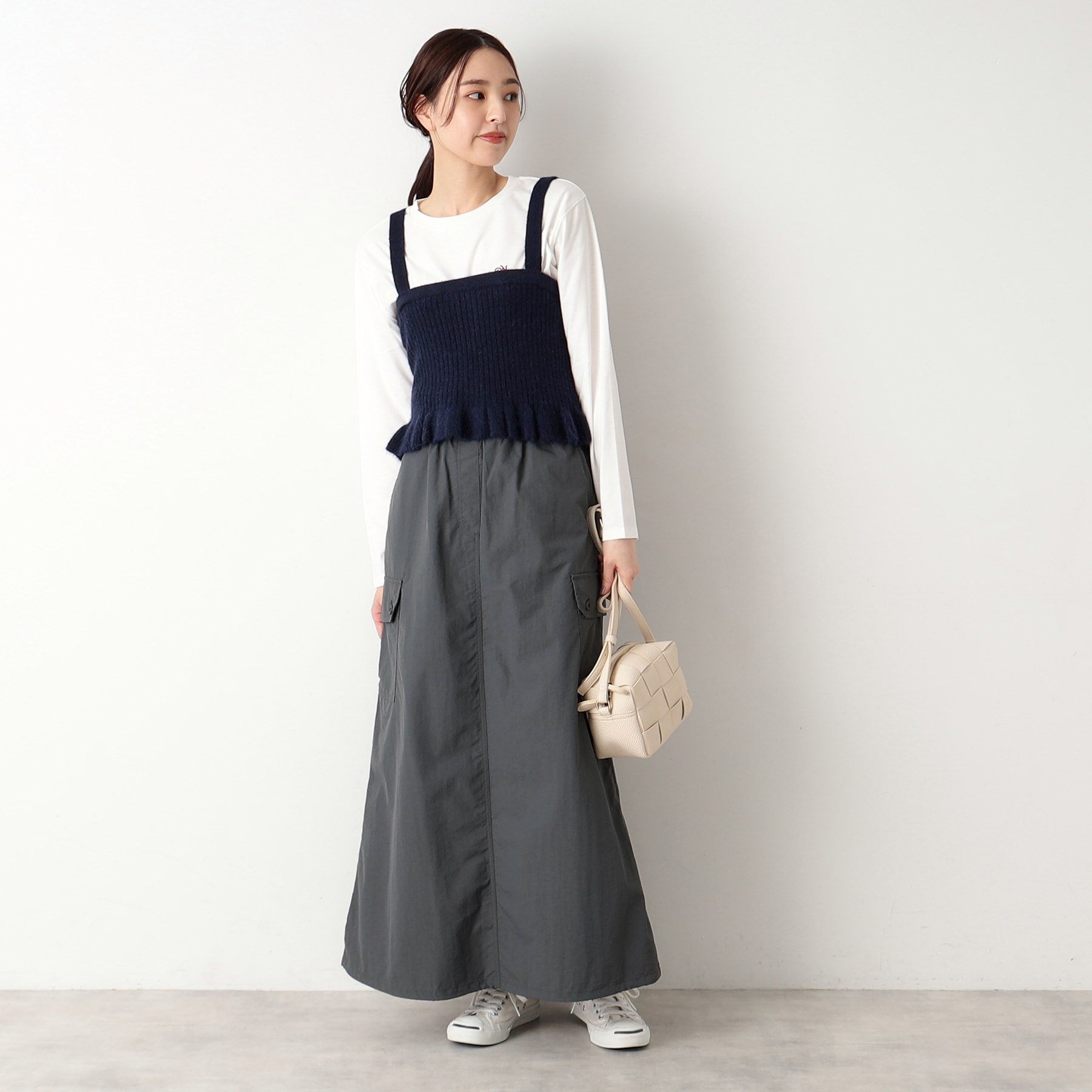 デッサン Dessin スピンドル付スカート