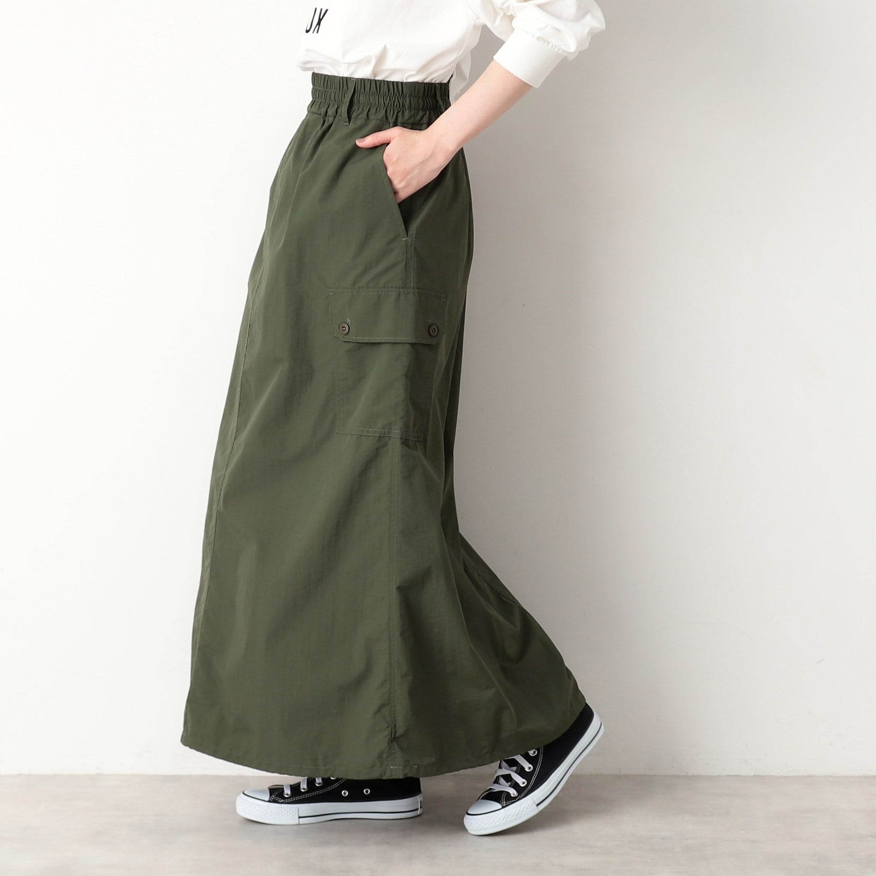 デッサン Dessin スピンドル付スカート