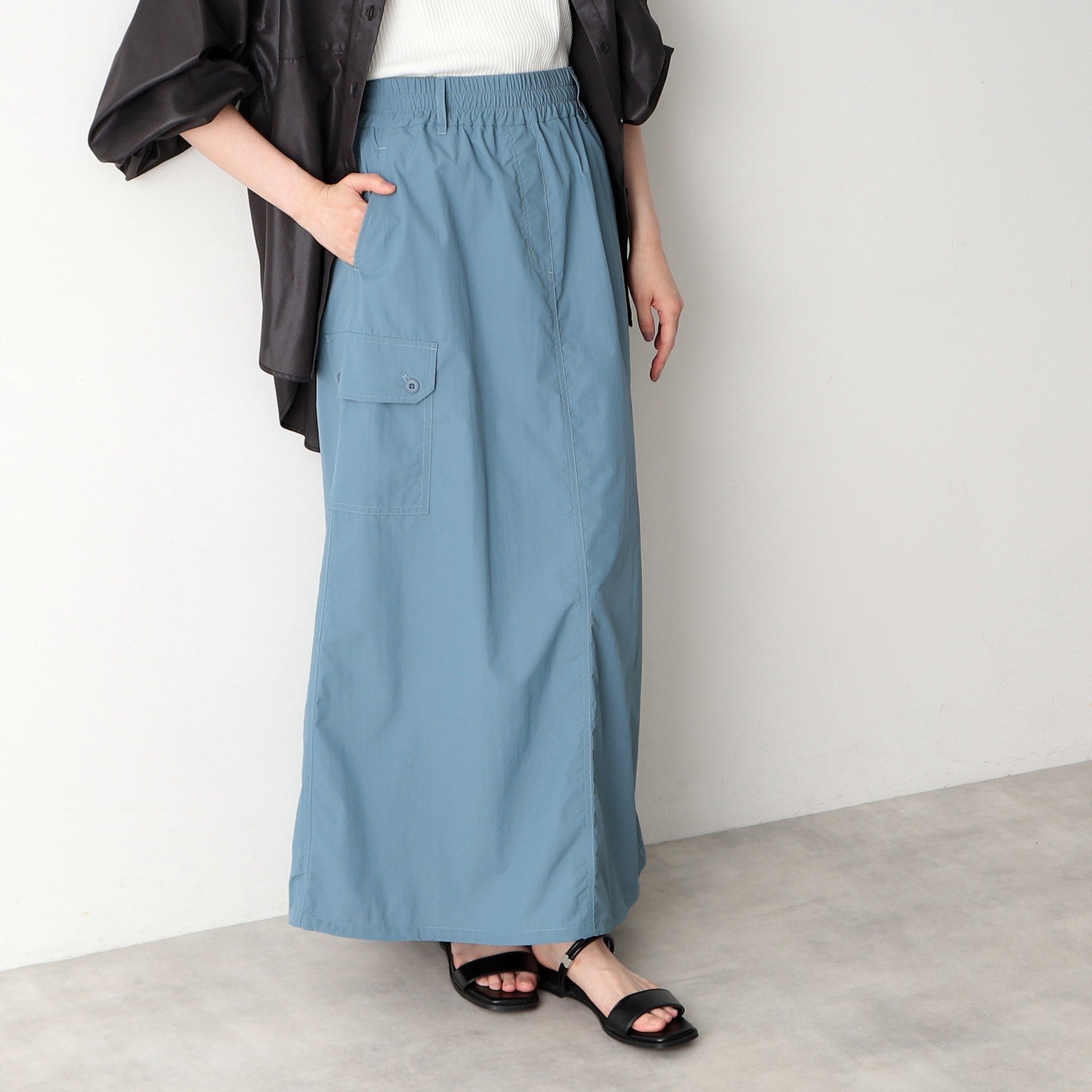 デッサン Dessin スピンドル付スカート